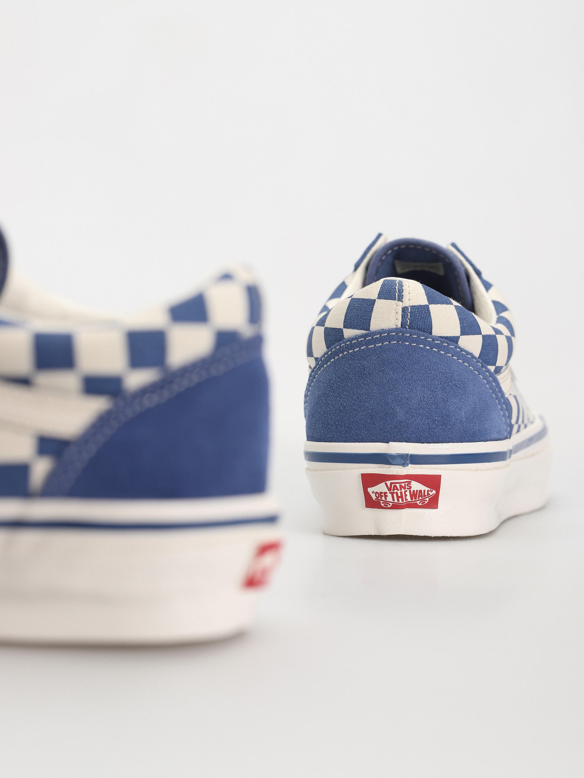 Topánky Vans Old Skool 36 (checkerboard medium blue)