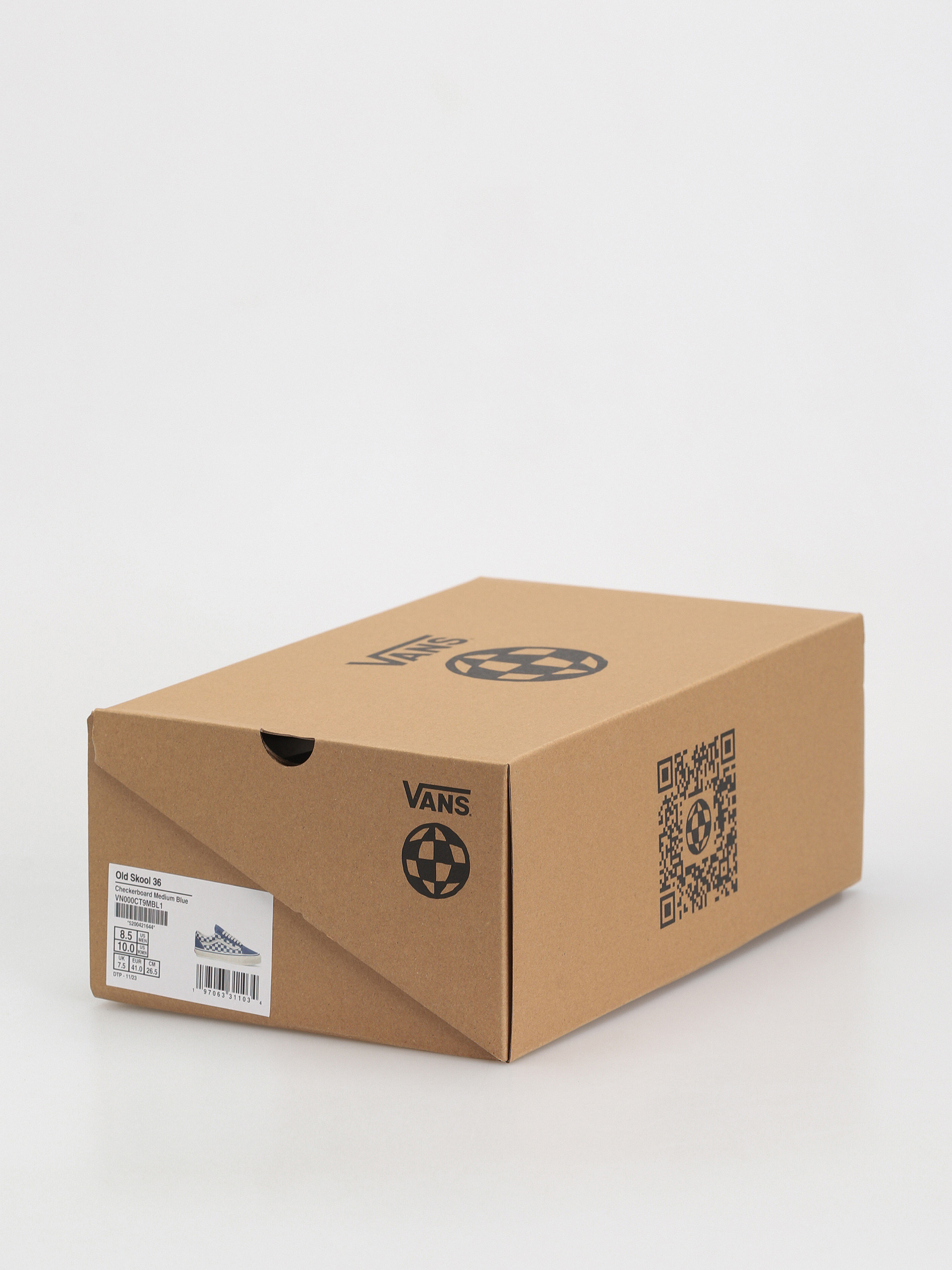 Topánky Vans Old Skool 36 (checkerboard medium blue)