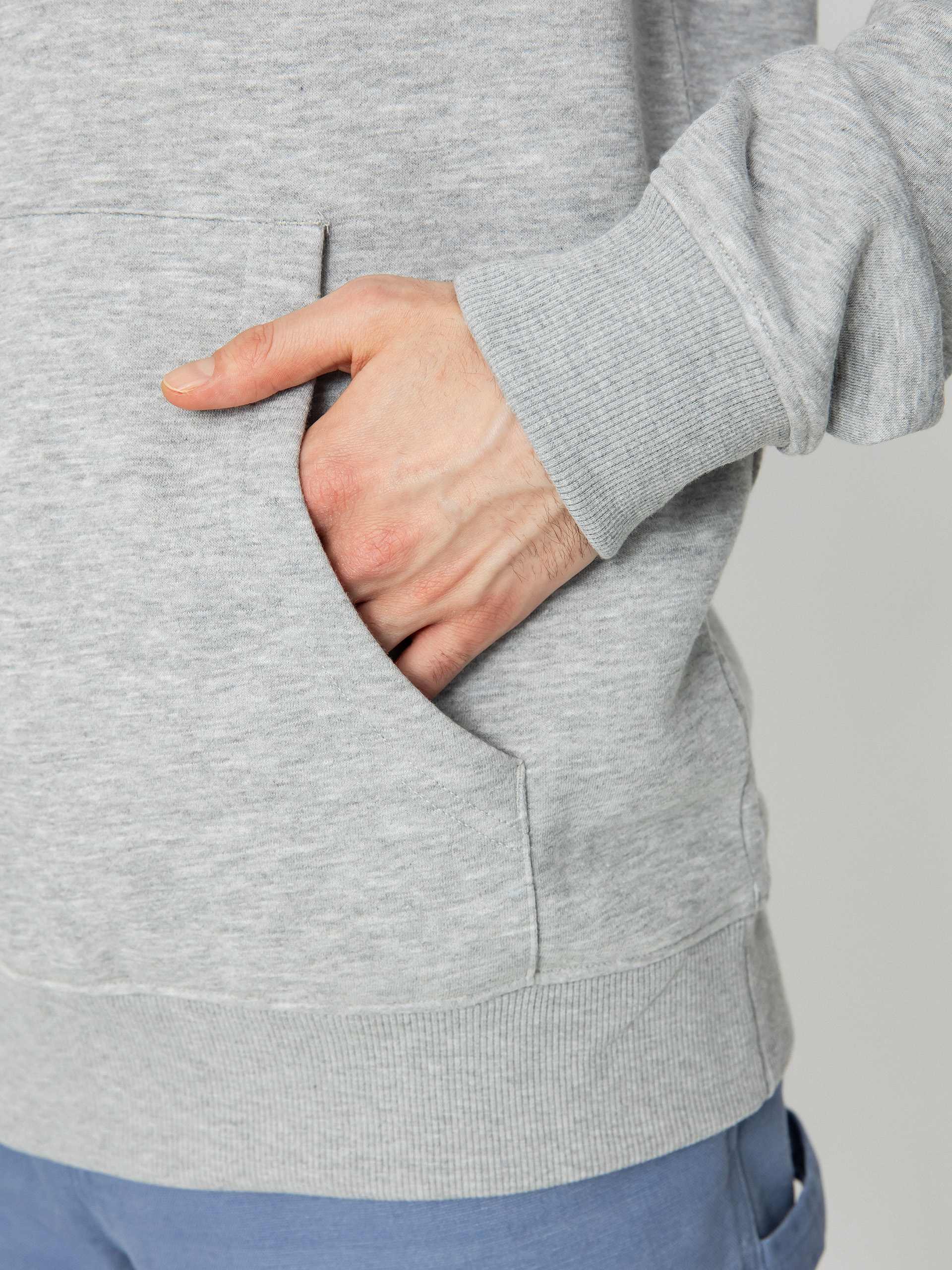 Mikina s kapucňou Element Cornell Classic HD (mid grey heather)