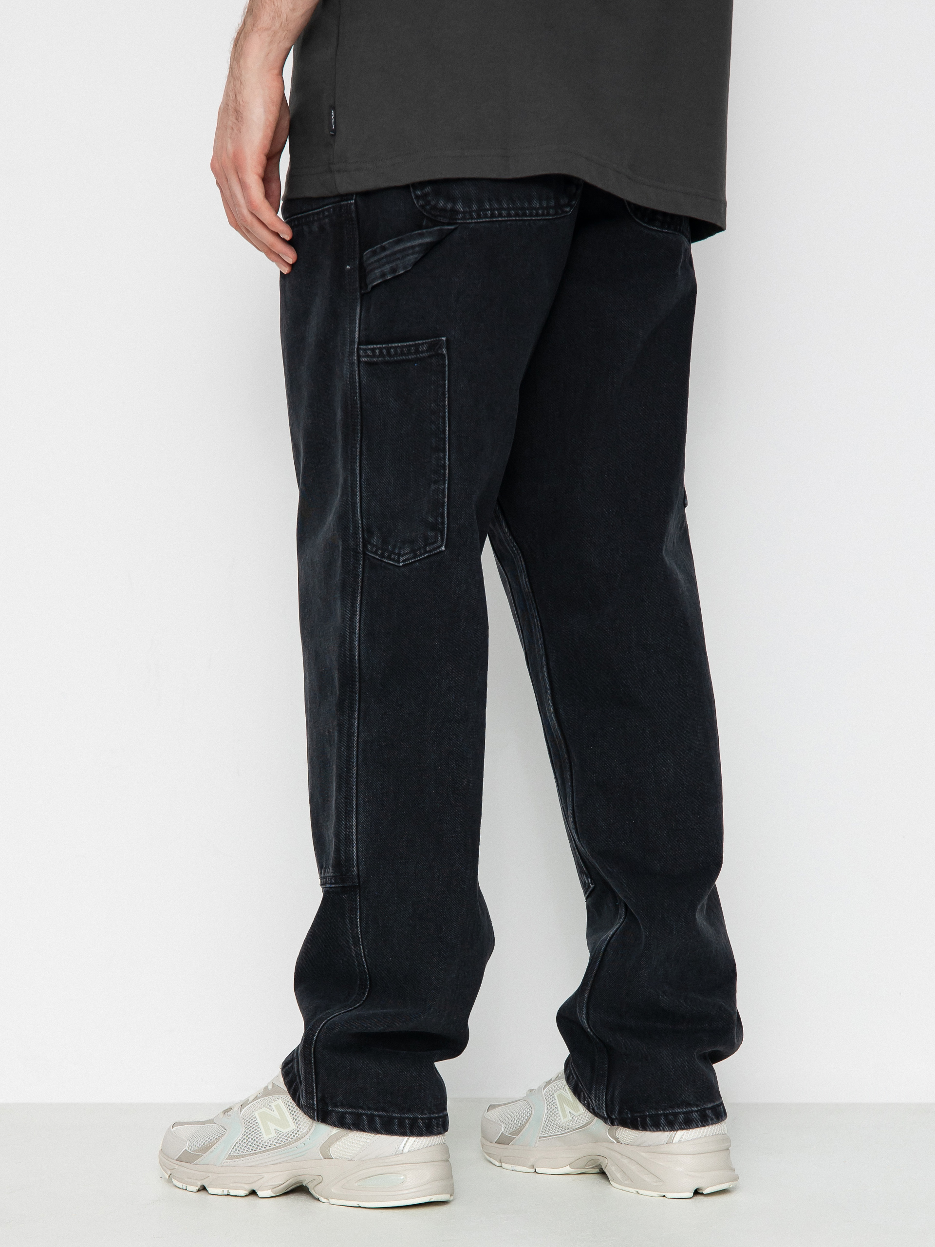 Nohavice Carhartt WIP Double Knee (black)