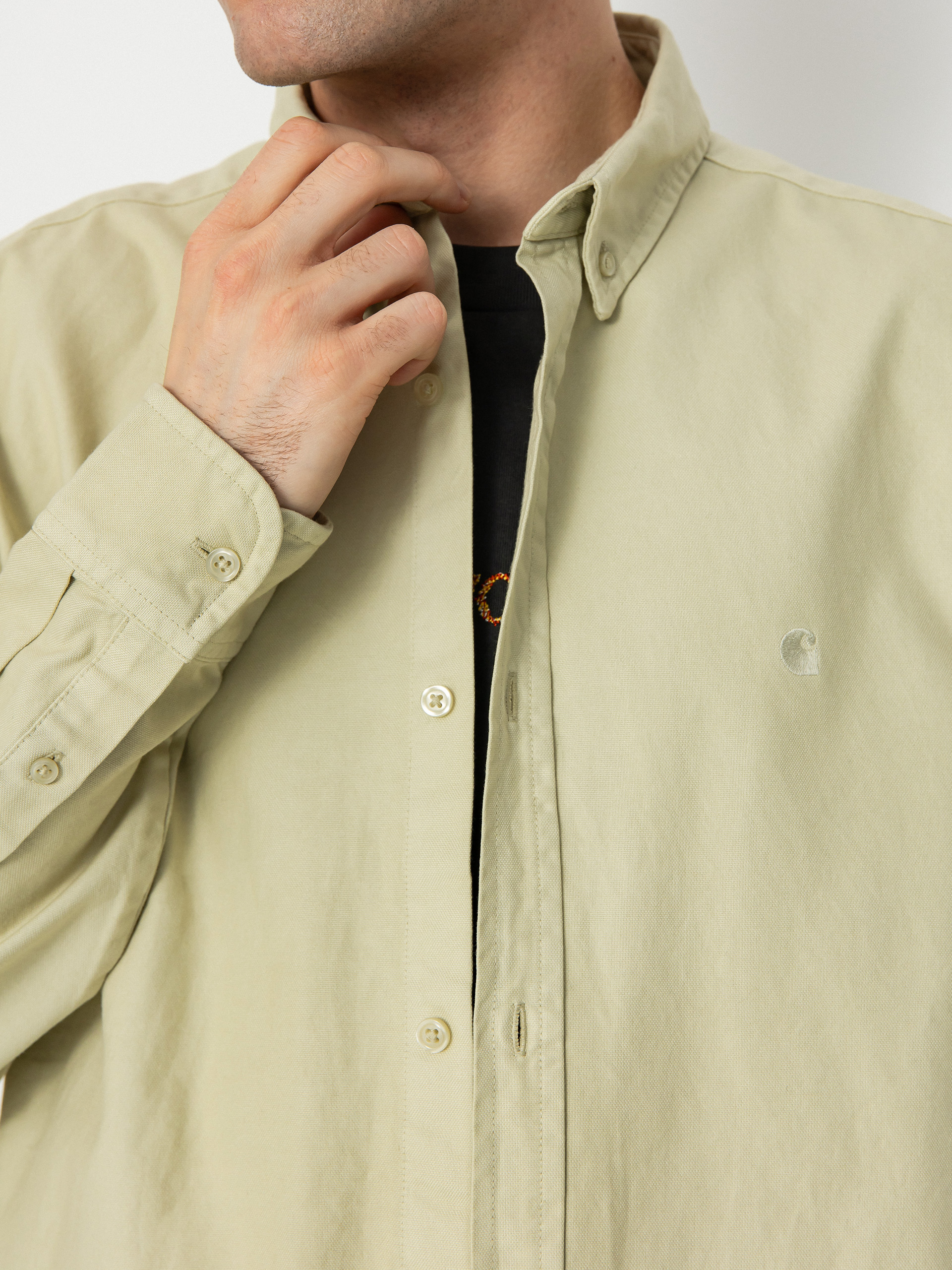 Košeľa Carhartt WIP Bolton (beryl)