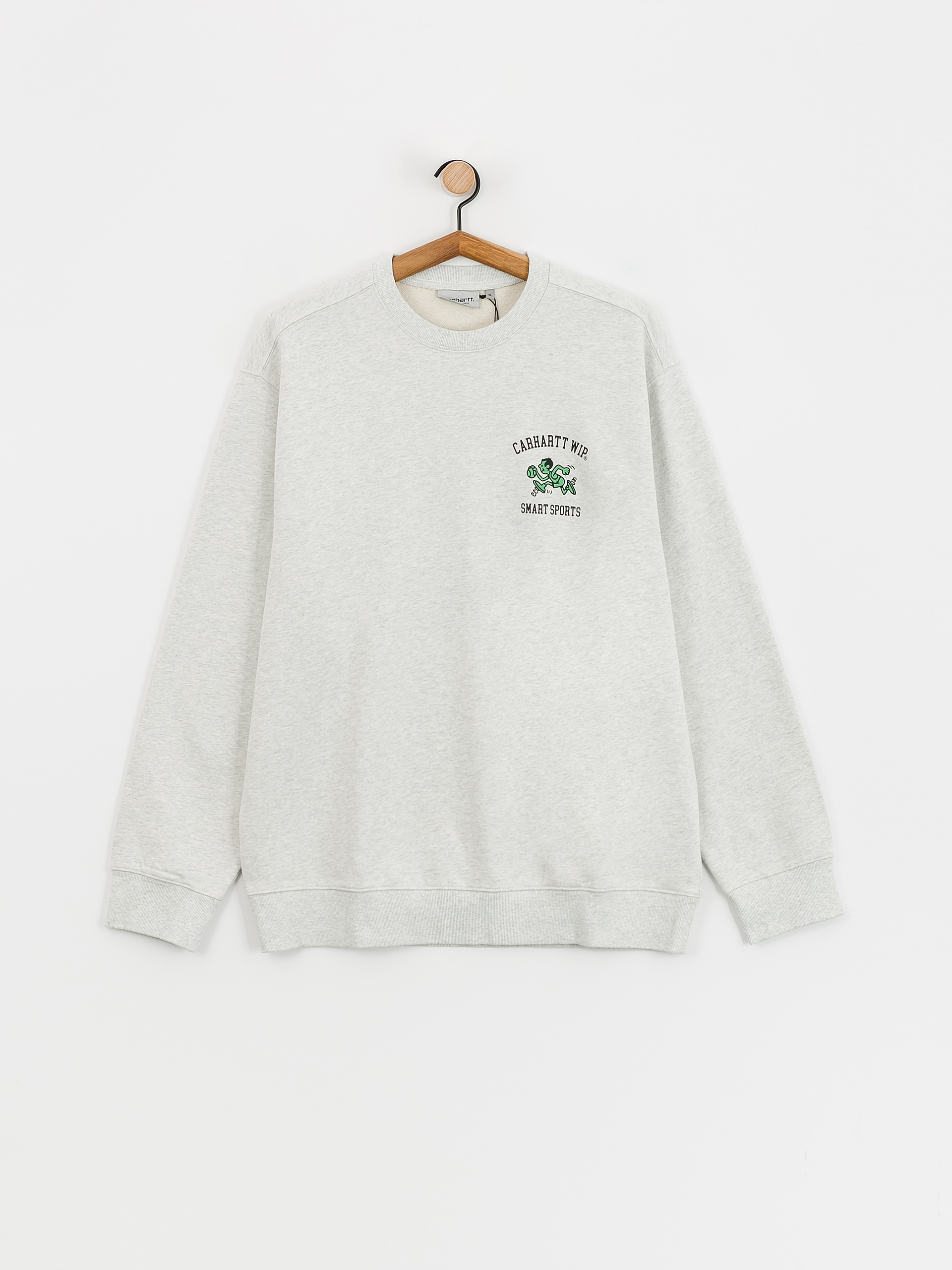 Mikina Carhartt WIP Smart Sports (ash heather)