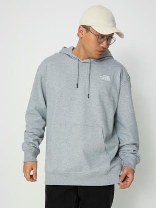 Mikina s kapucňou The North Face Essential HD (tnf light grey heather)