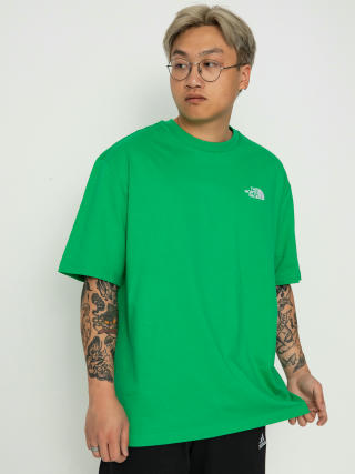 Tričko The North Face Essential Oversize (optic emerald)