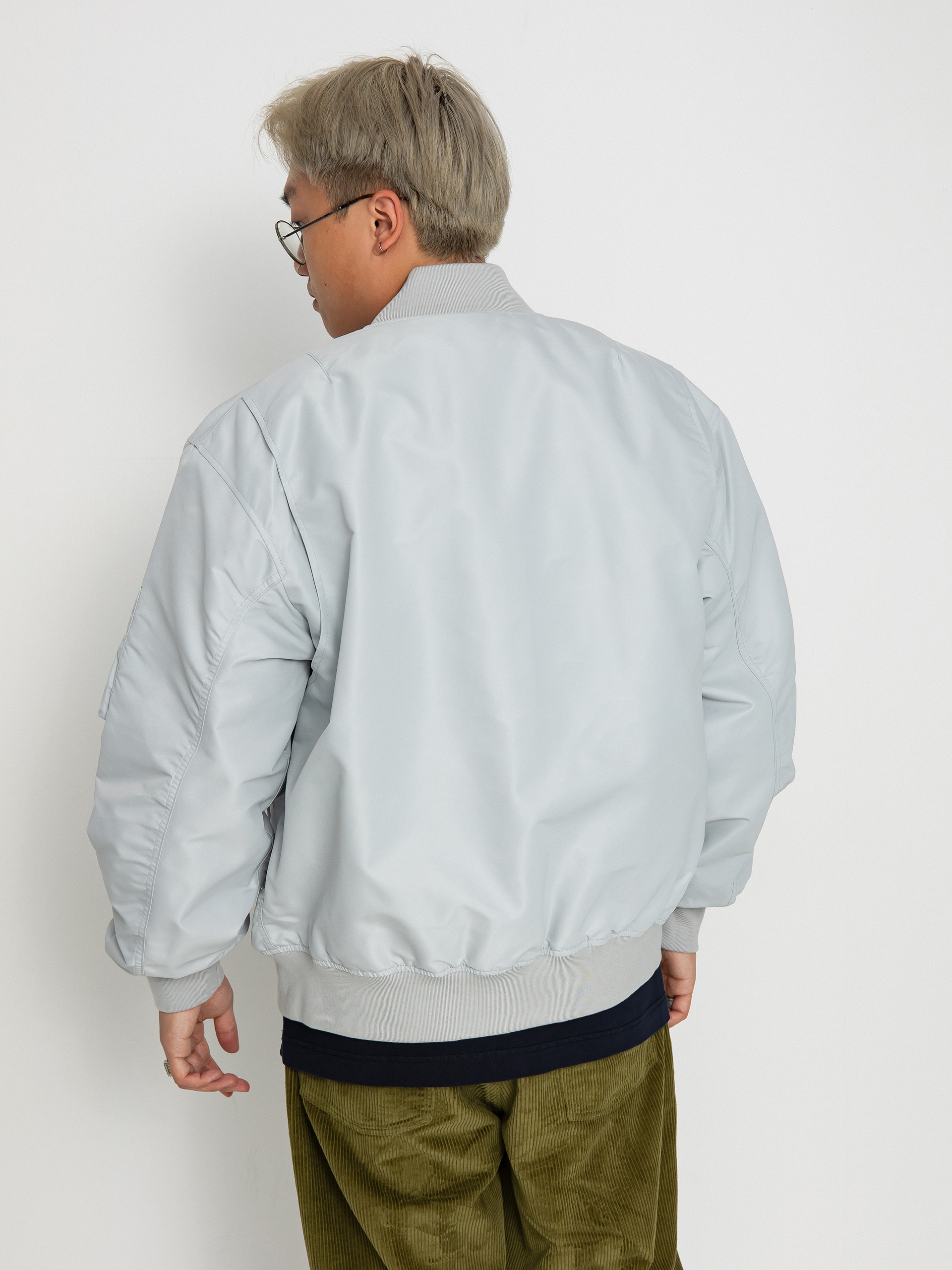 Bunda Carhartt WIP Otley Bomber (sonic silver)