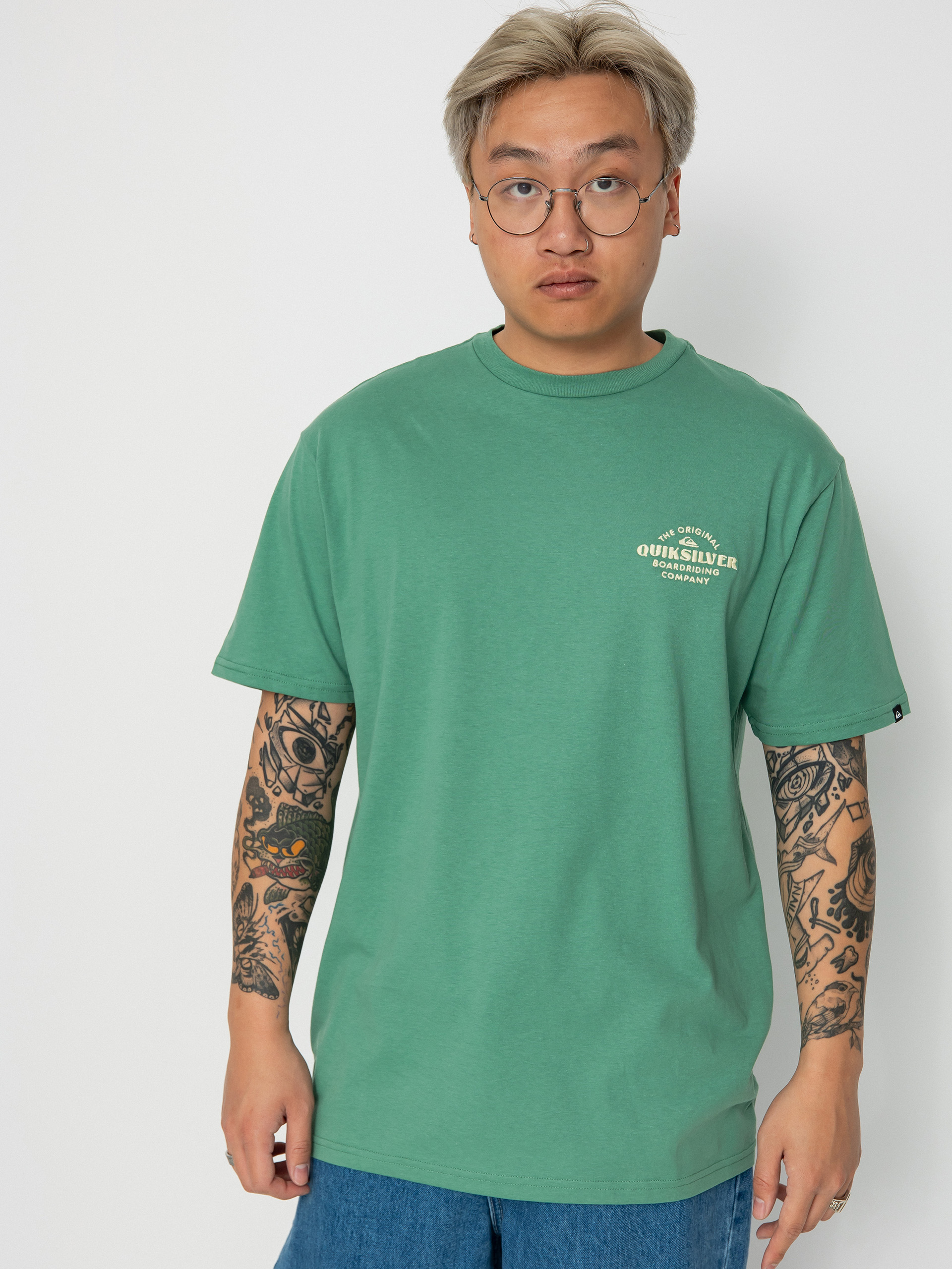 Tričko Quiksilver Tradesmith (frosty spruce)