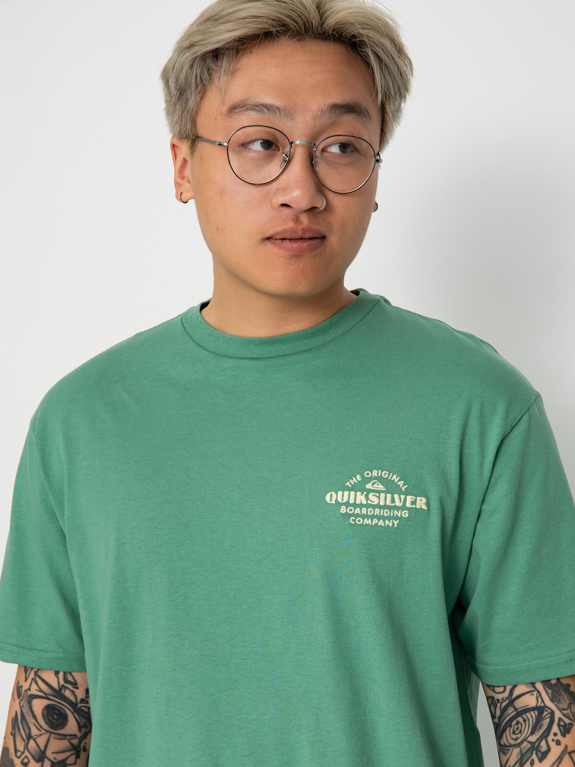 Tričko Quiksilver Tradesmith (frosty spruce)