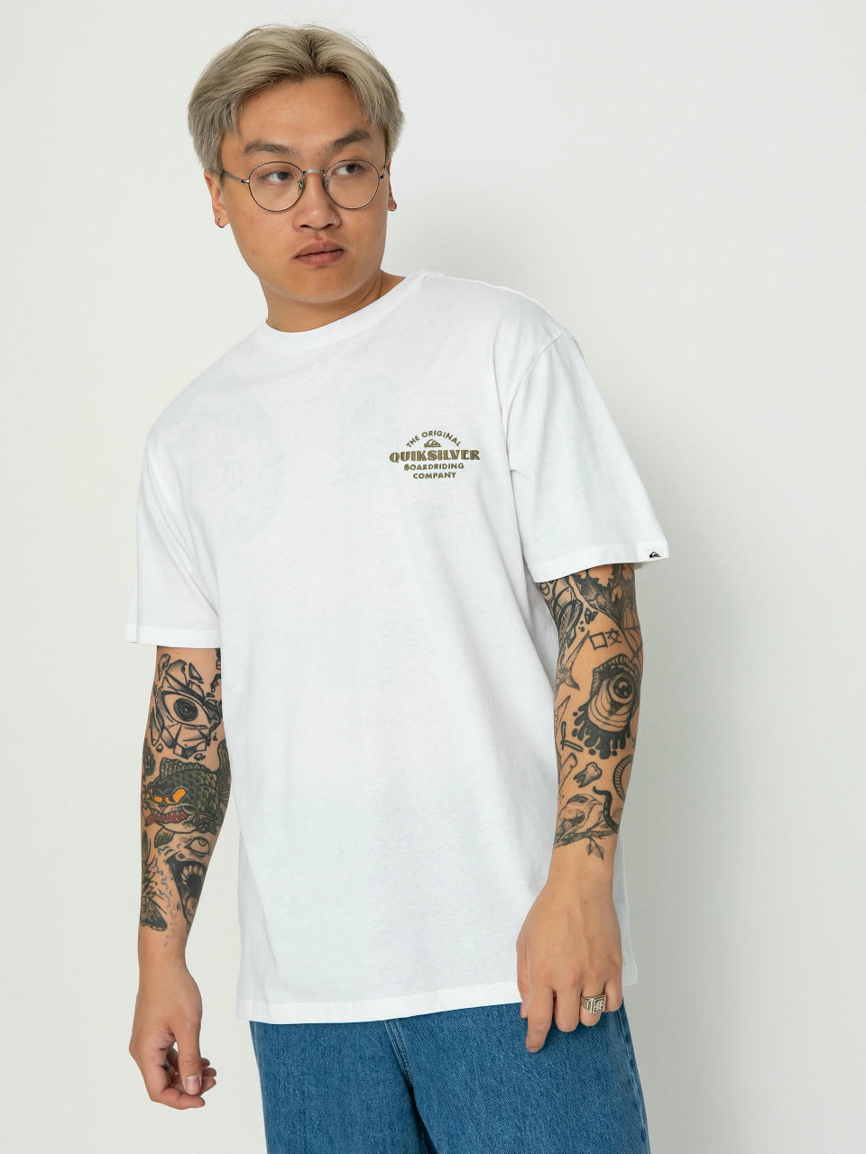 Tričko Quiksilver Tradesmith (white)