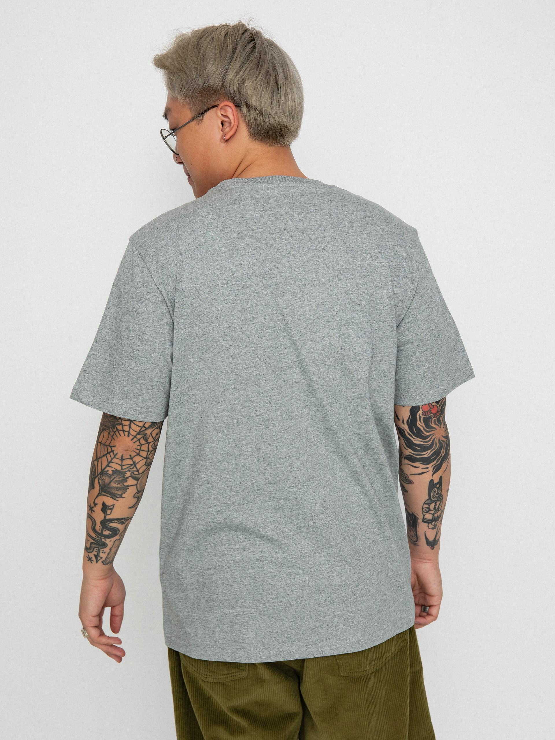 Tričko Carhartt WIP Pocket (grey heather)