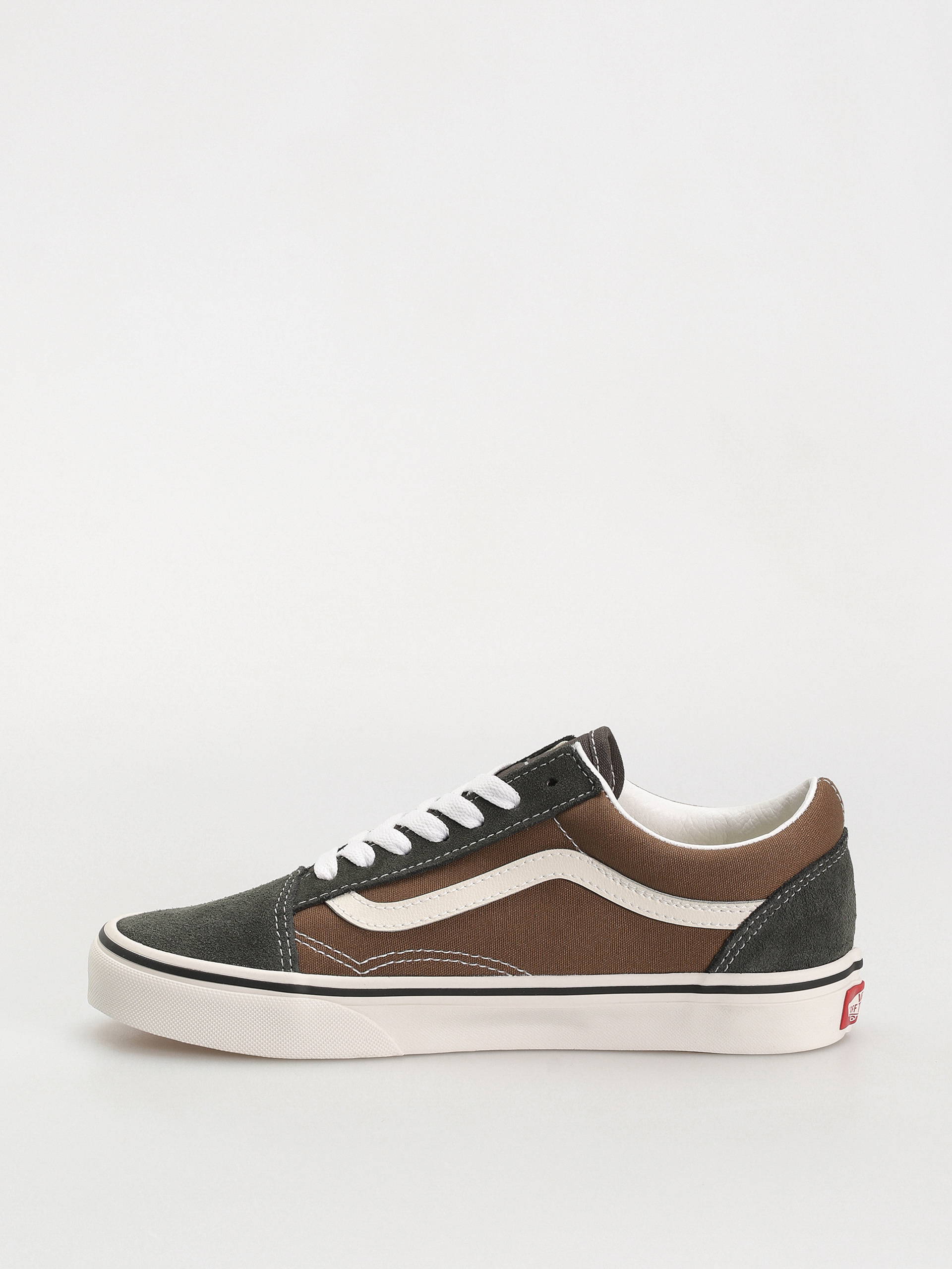 Topánky Vans Old Skool (canvas/suede pop brown/multi)