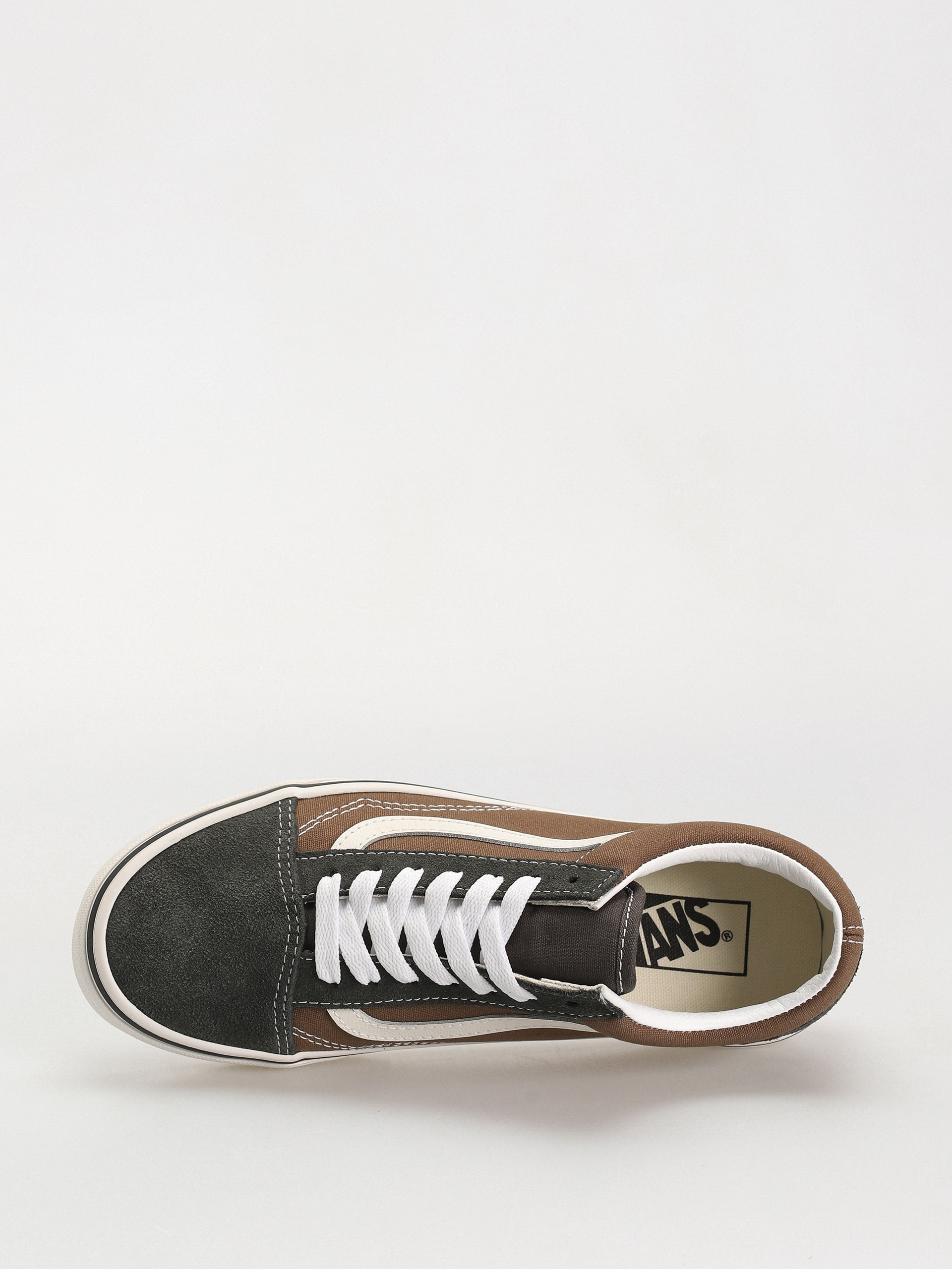 Topánky Vans Old Skool (canvas/suede pop brown/multi)