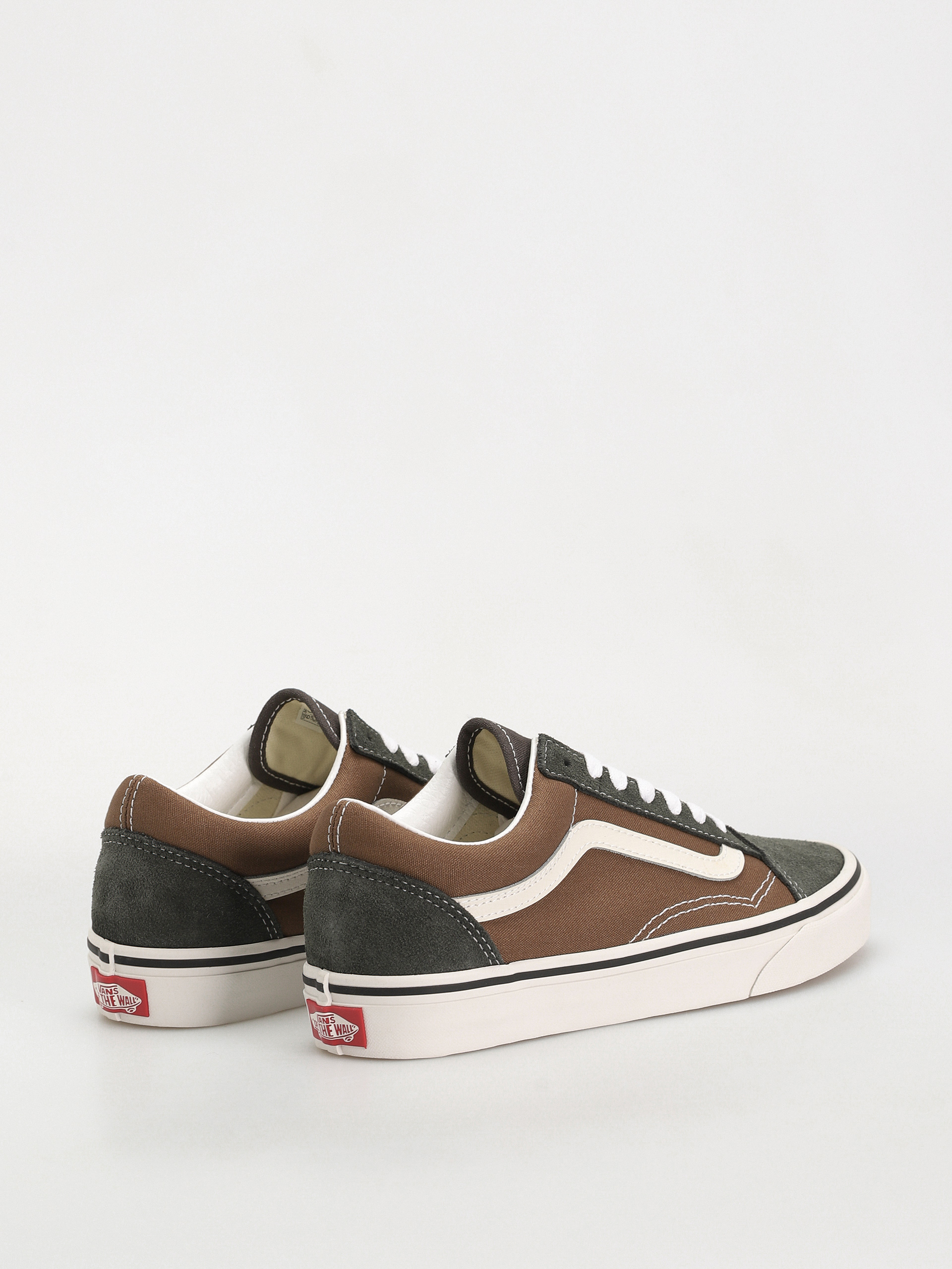 Topánky Vans Old Skool (canvas/suede pop brown/multi)