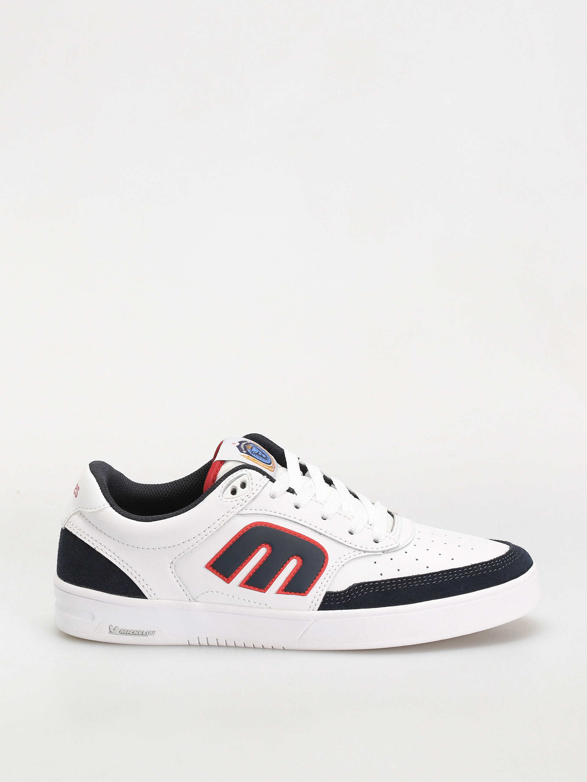 Topu00e1nky Etnies The Aurelien Michelin (white/navy/red)