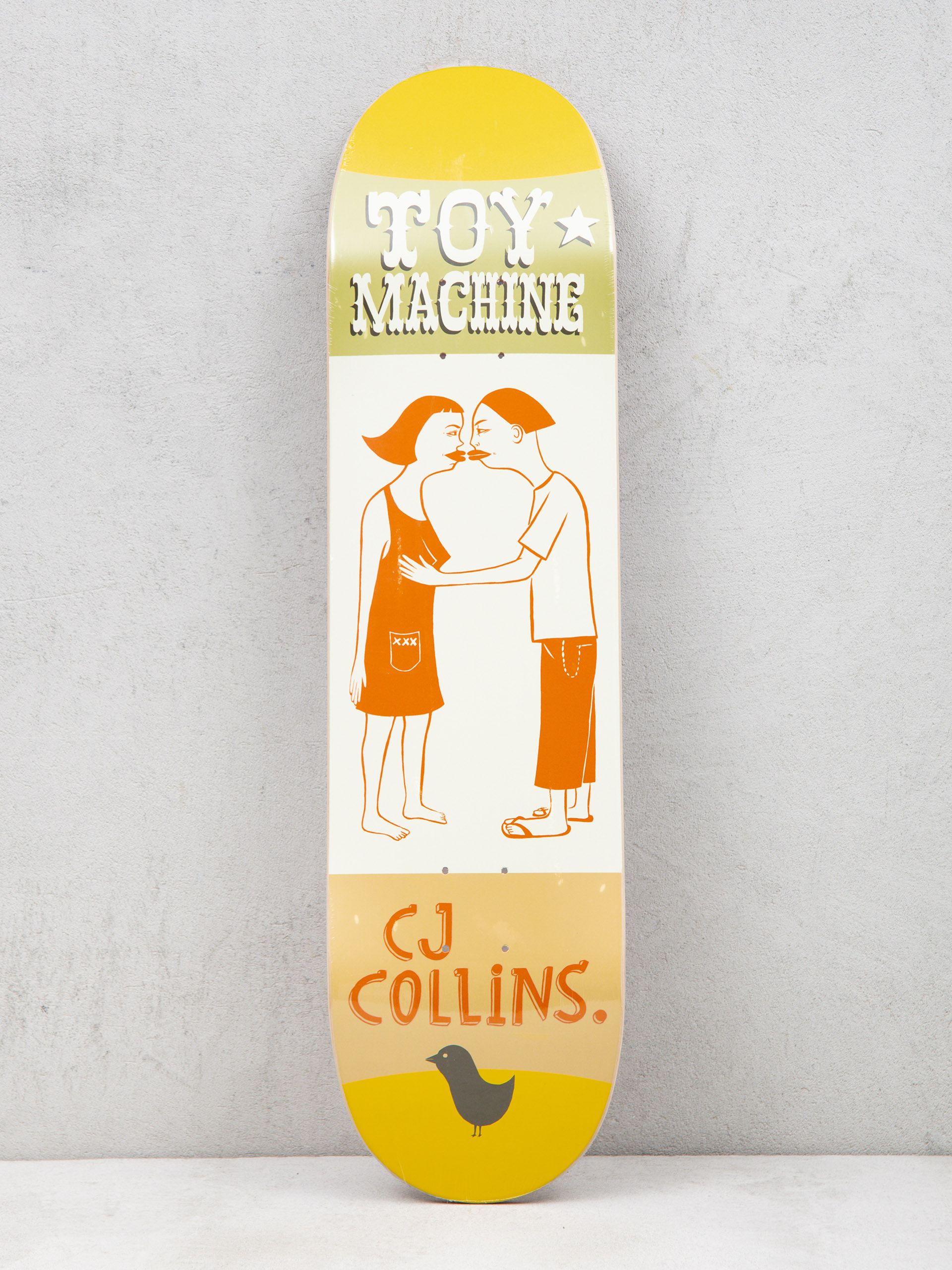 Doska Toy Machine Collins Kilgallen (gold/white)