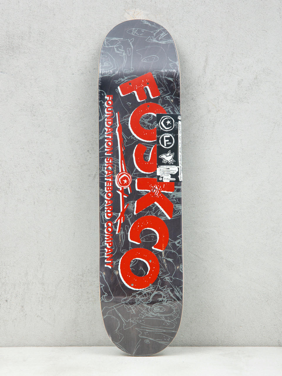 Doska Foundation Fosko (black/red)