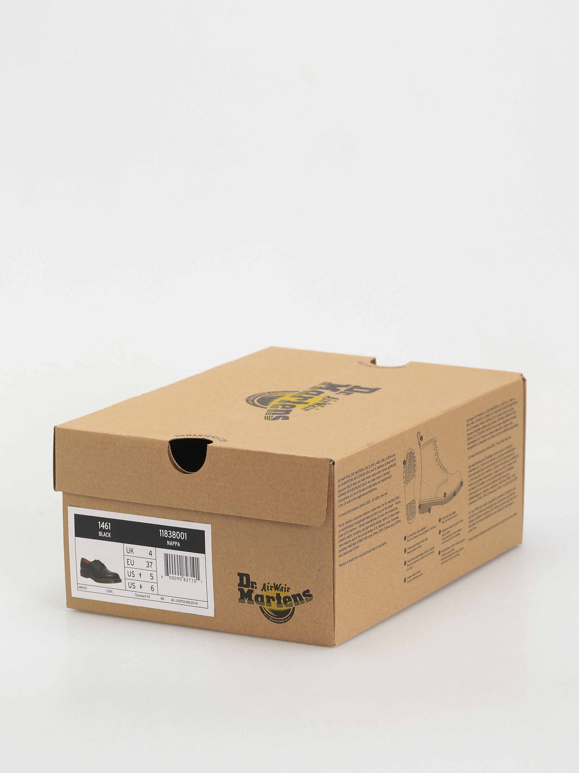 Topánky Dr. Martens 1461 (black nappa)