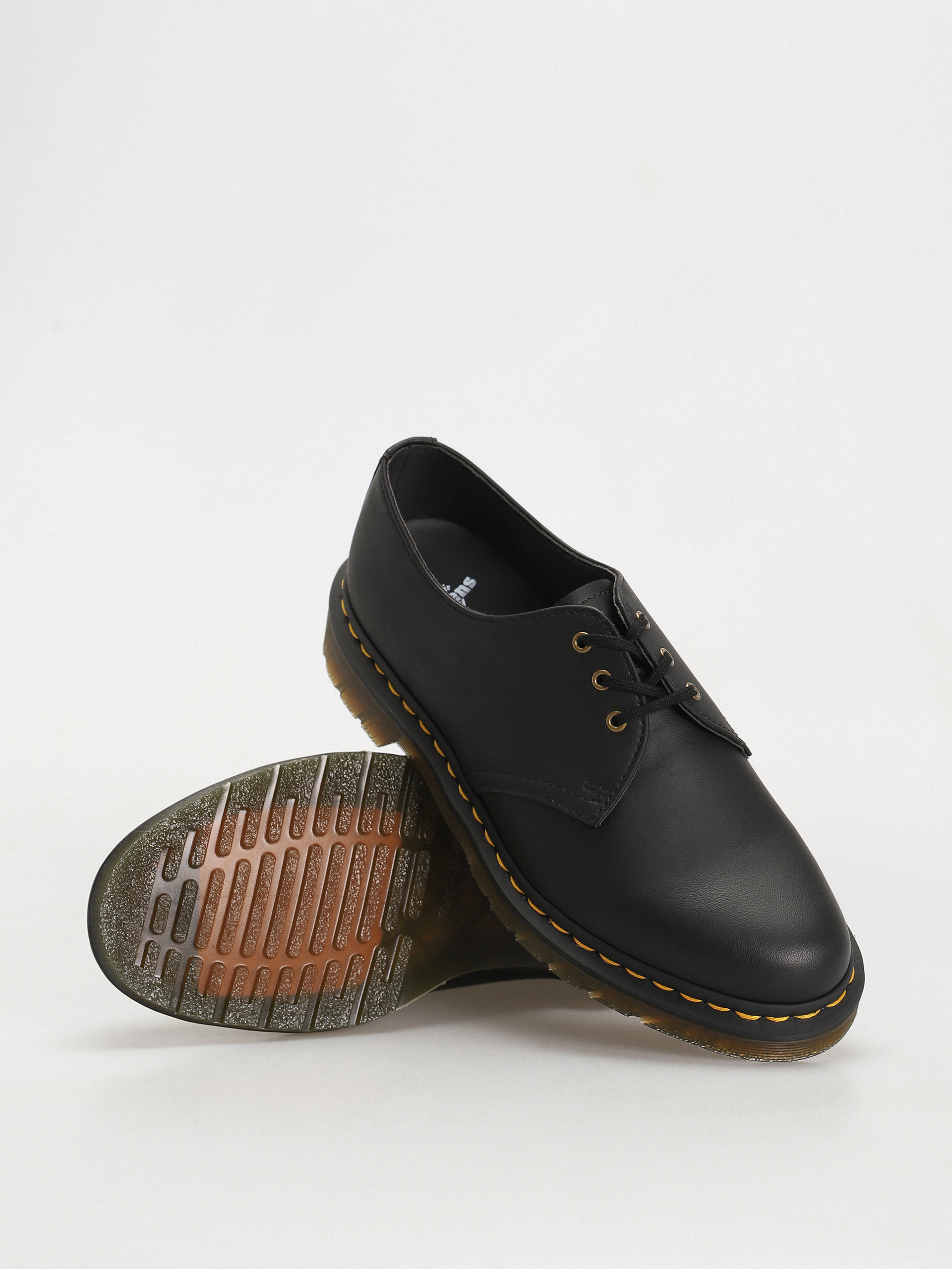 Topánky Dr. Martens Vegan 1461 (black felix rub off)