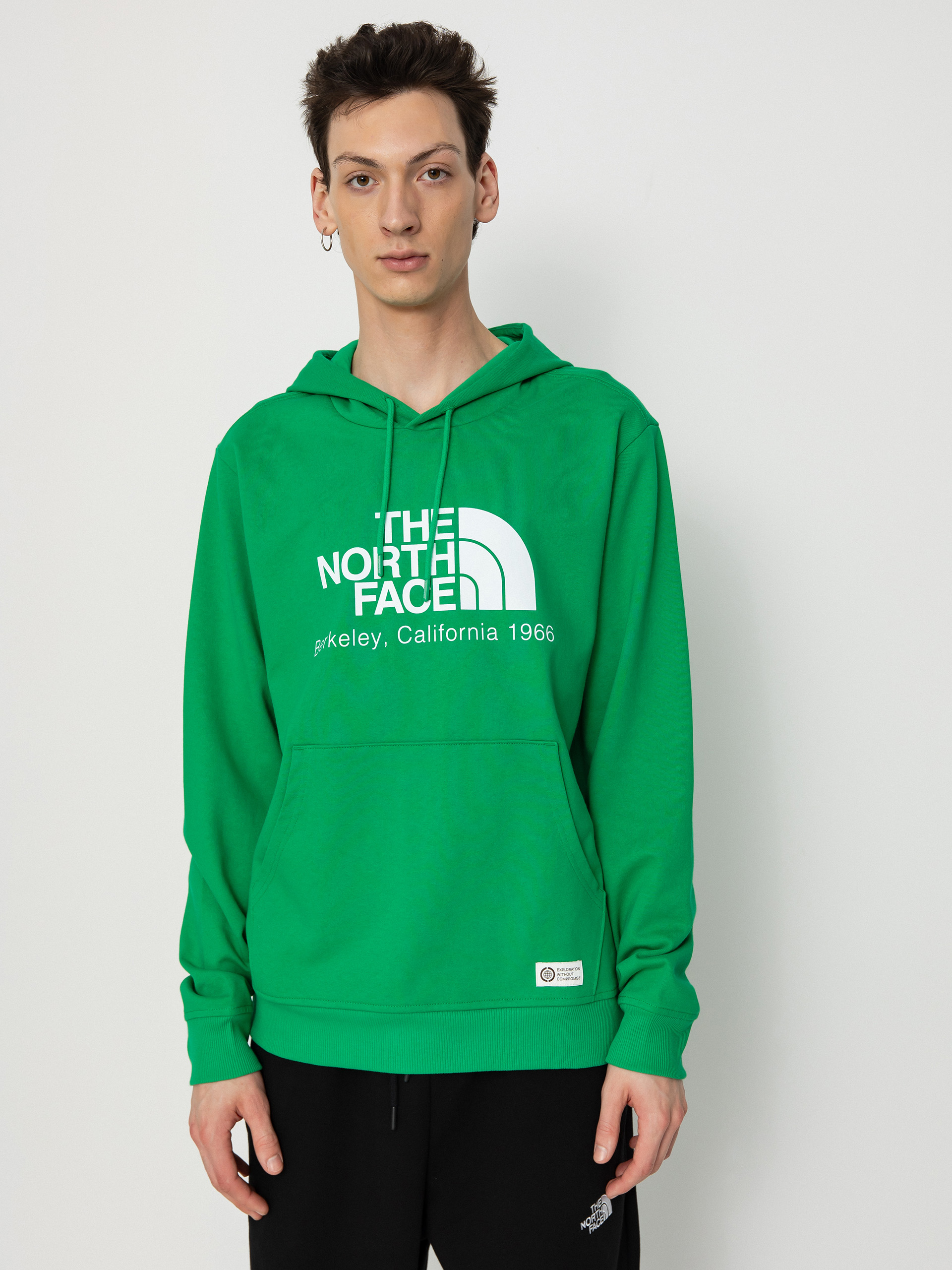 Mikina s kapucňou The North Face Berkeley California HD (optic emerald)