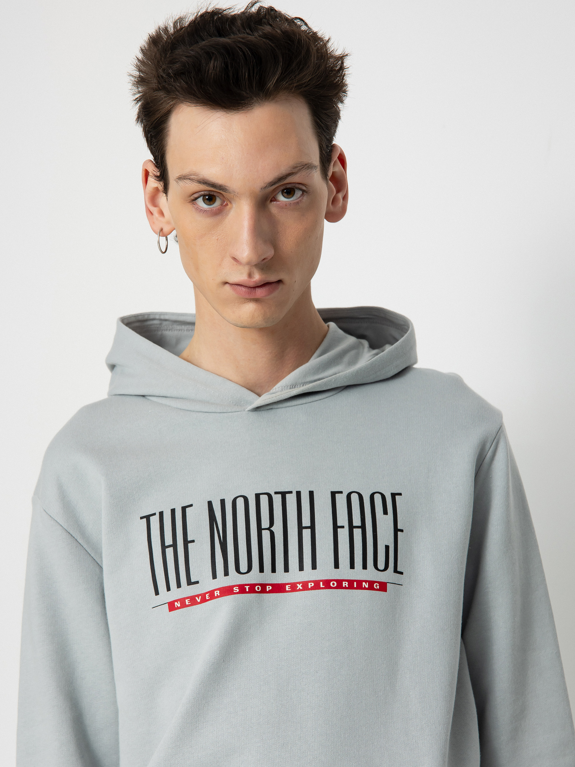 Mikina s kapucňou The North Face Tnf Est 1966 HD (high rise grey)