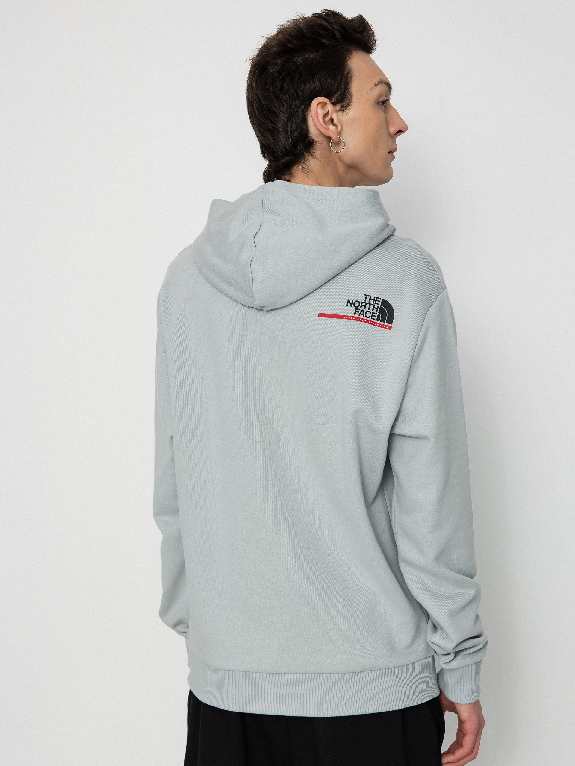 Mikina s kapucňou The North Face Tnf Est 1966 HD (high rise grey)