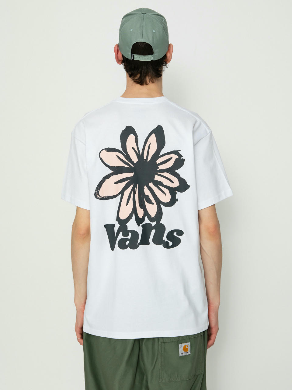 Tričko Vans Brush Petal (white)