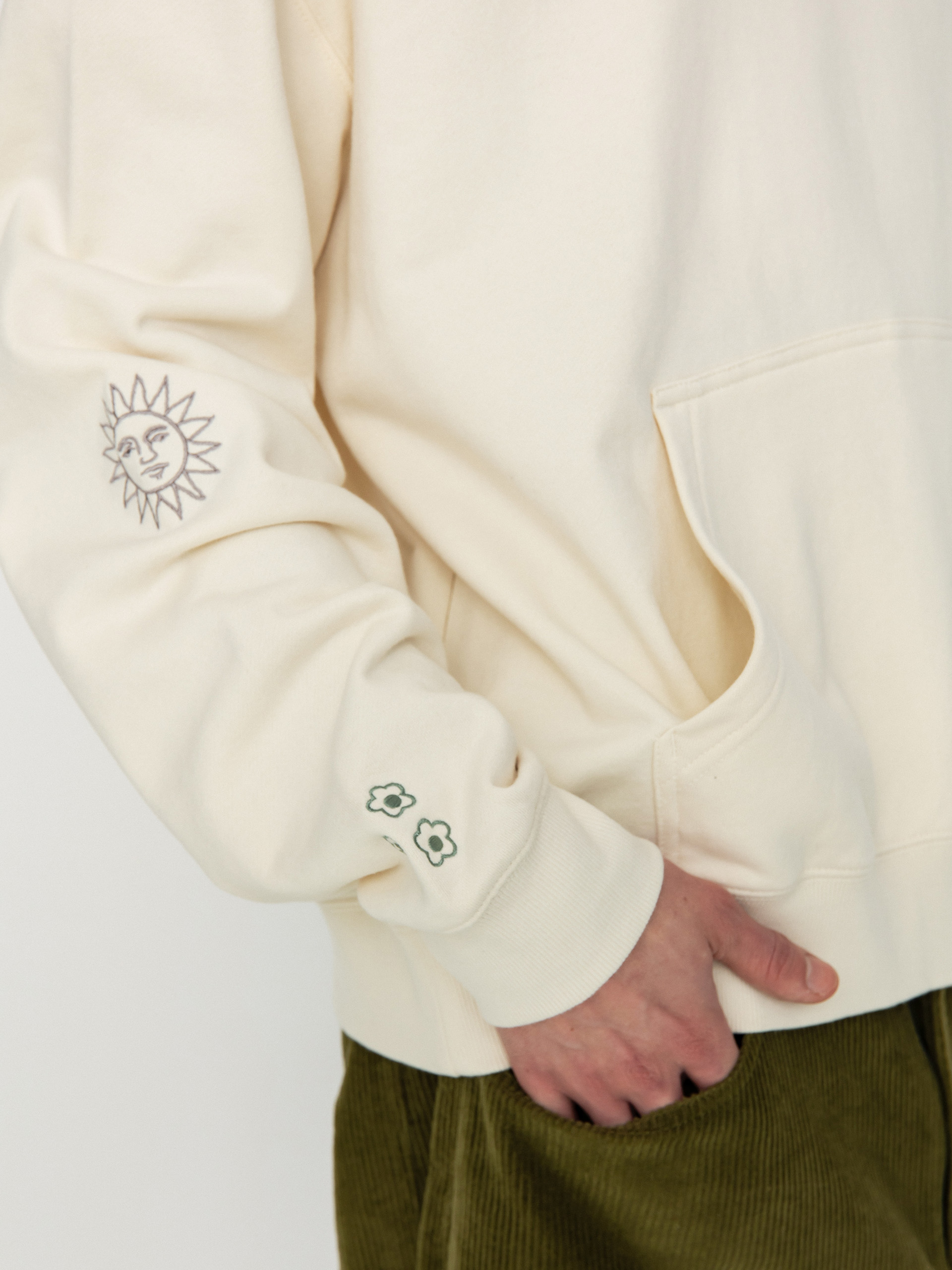 Mikina s kapucňou RVCA Love Her HD (salt)