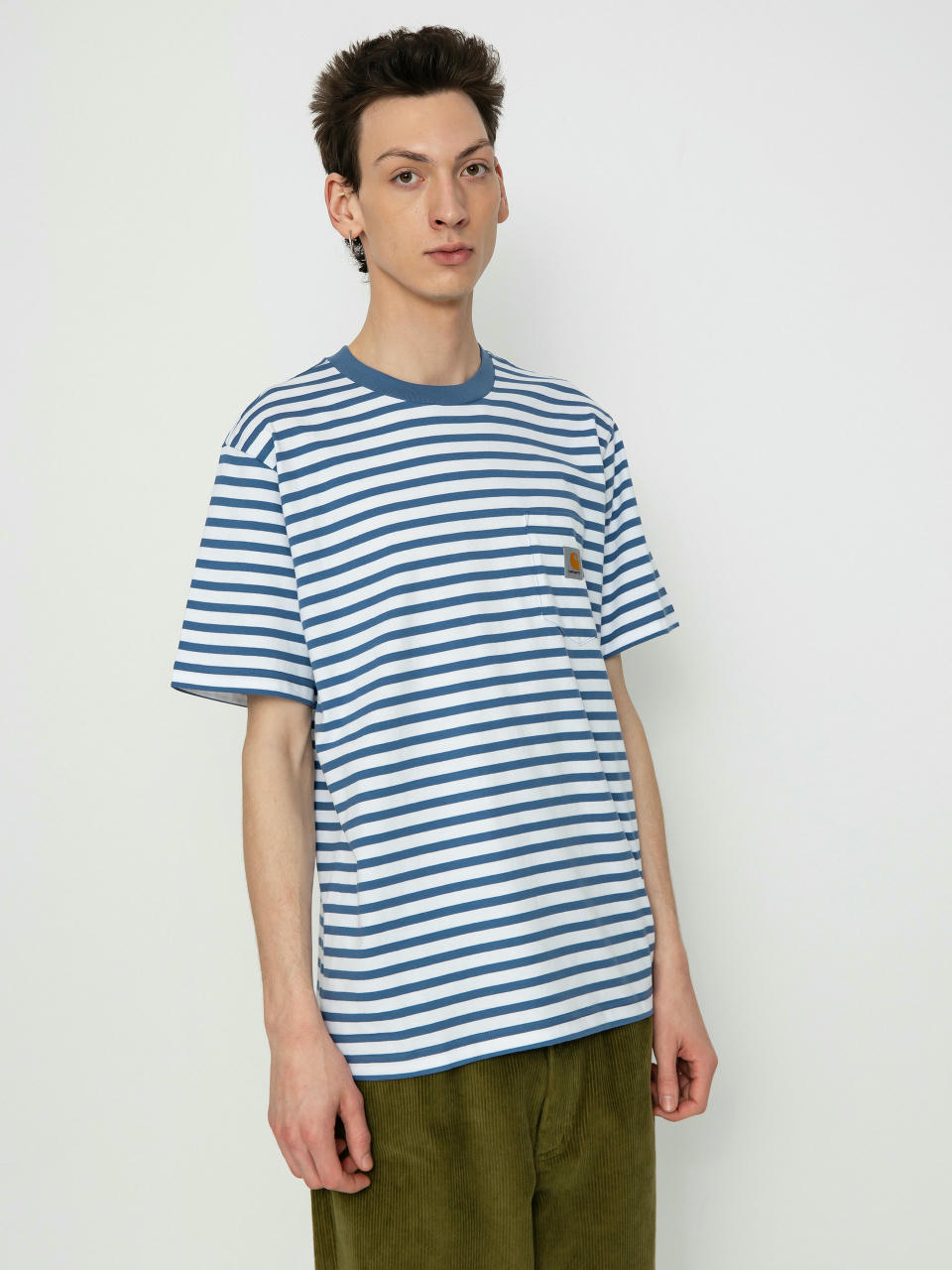 Tričko Carhartt WIP Seidler Pocket (seidler stripe/sorrent/white)