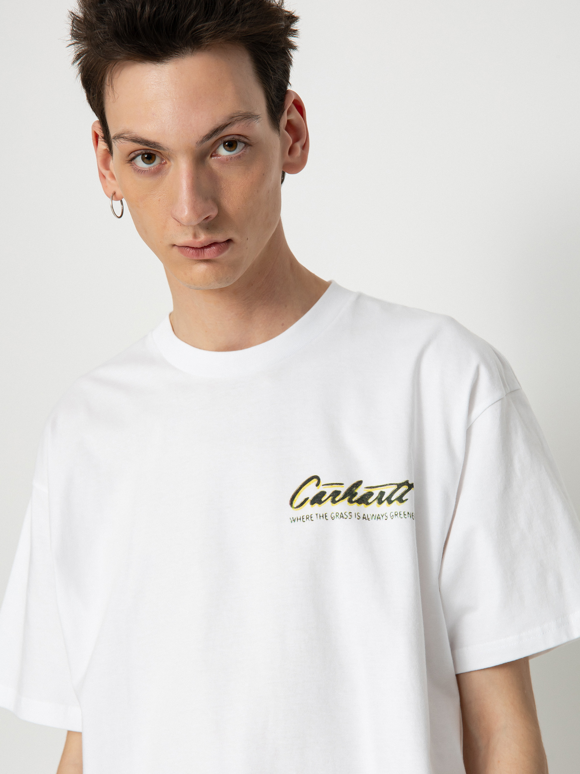 Tričko Carhartt WIP Green Grass (white)