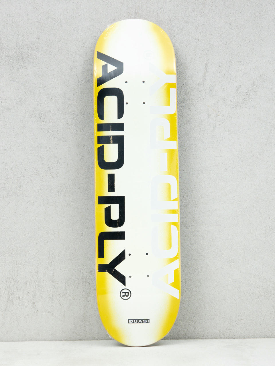 Doska Quasi Skateboards Technology (yellow/white)