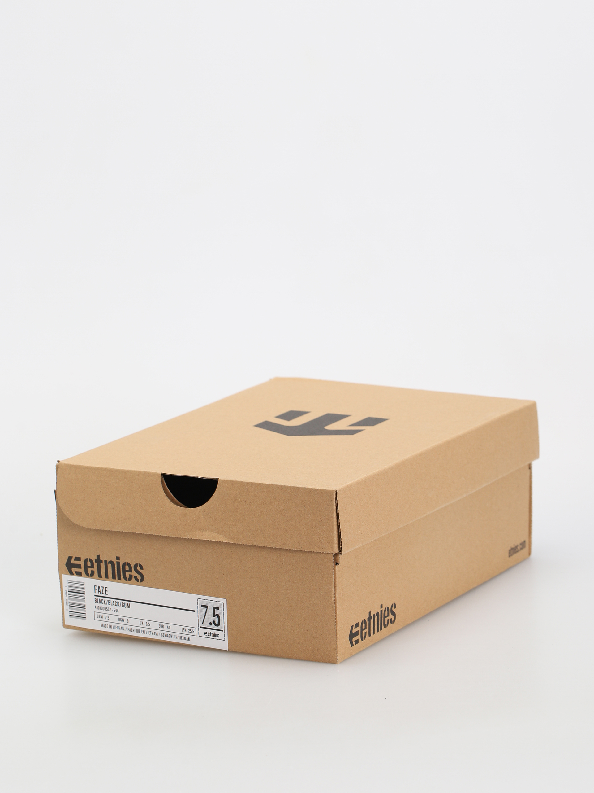 Topánky Etnies Faze (black/black/gum)