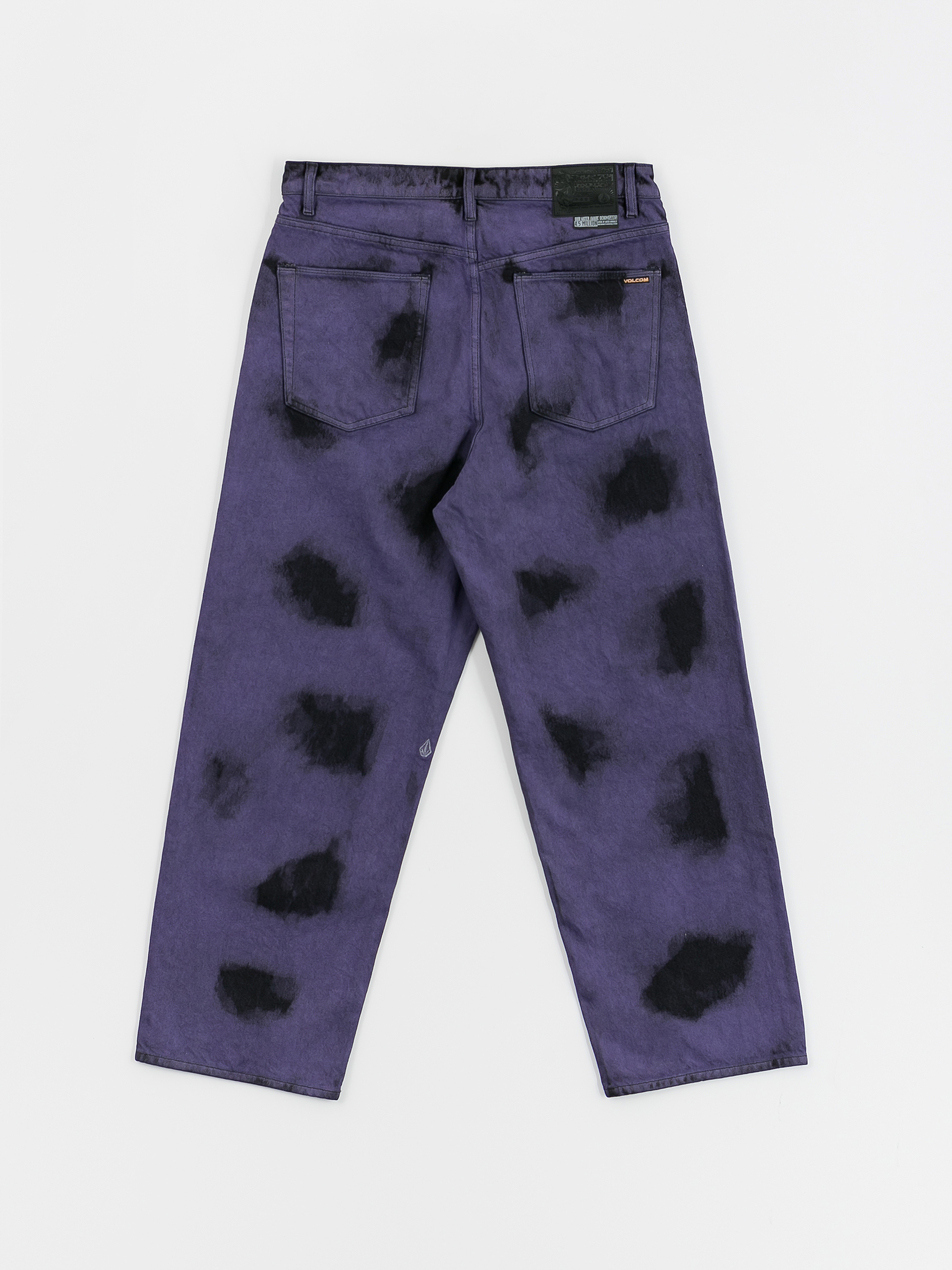 Nohavice Volcom Billow Denim (deep purple)