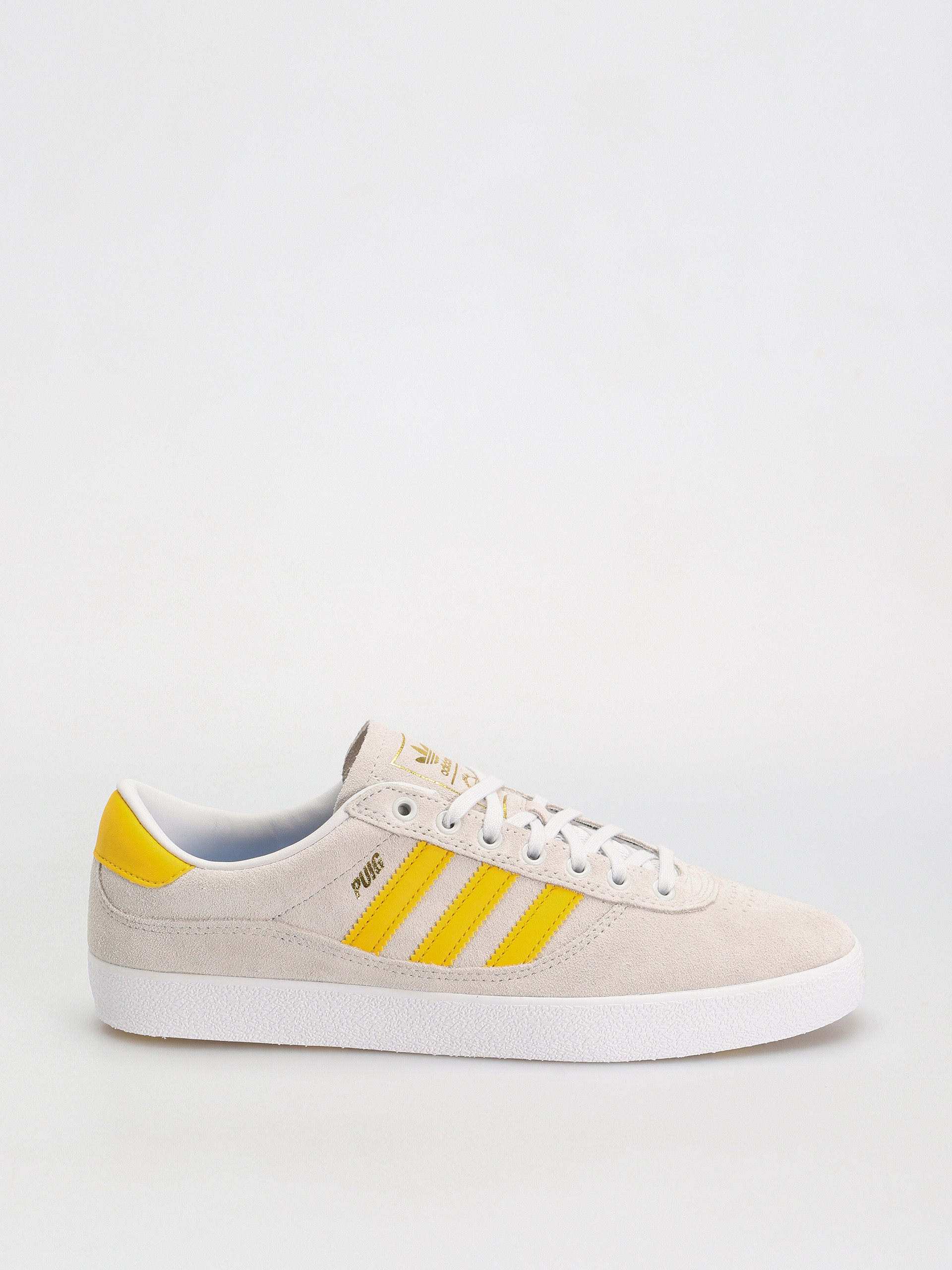 Topánky adidas Puig Indoor (crywht/bogold/ftwwht)