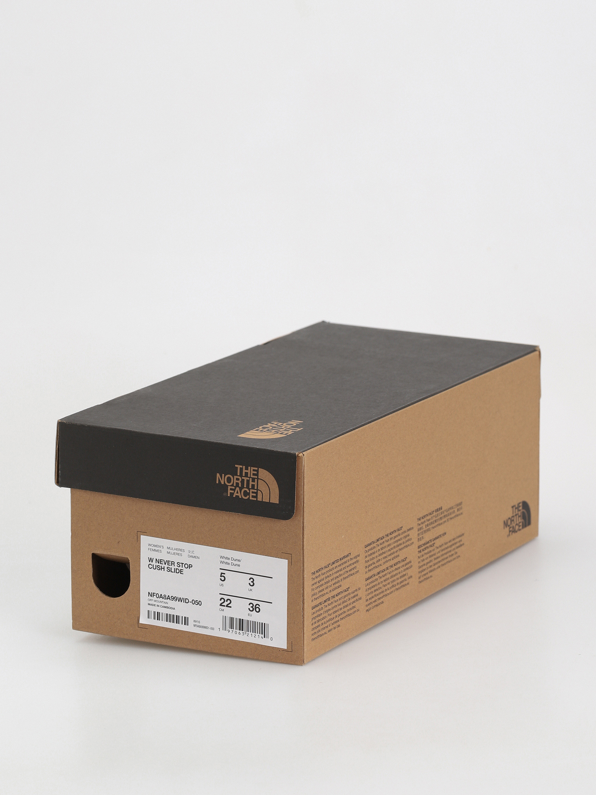 Šľapky The North Face Never Stop Cush Wmn (white dune/white dune)