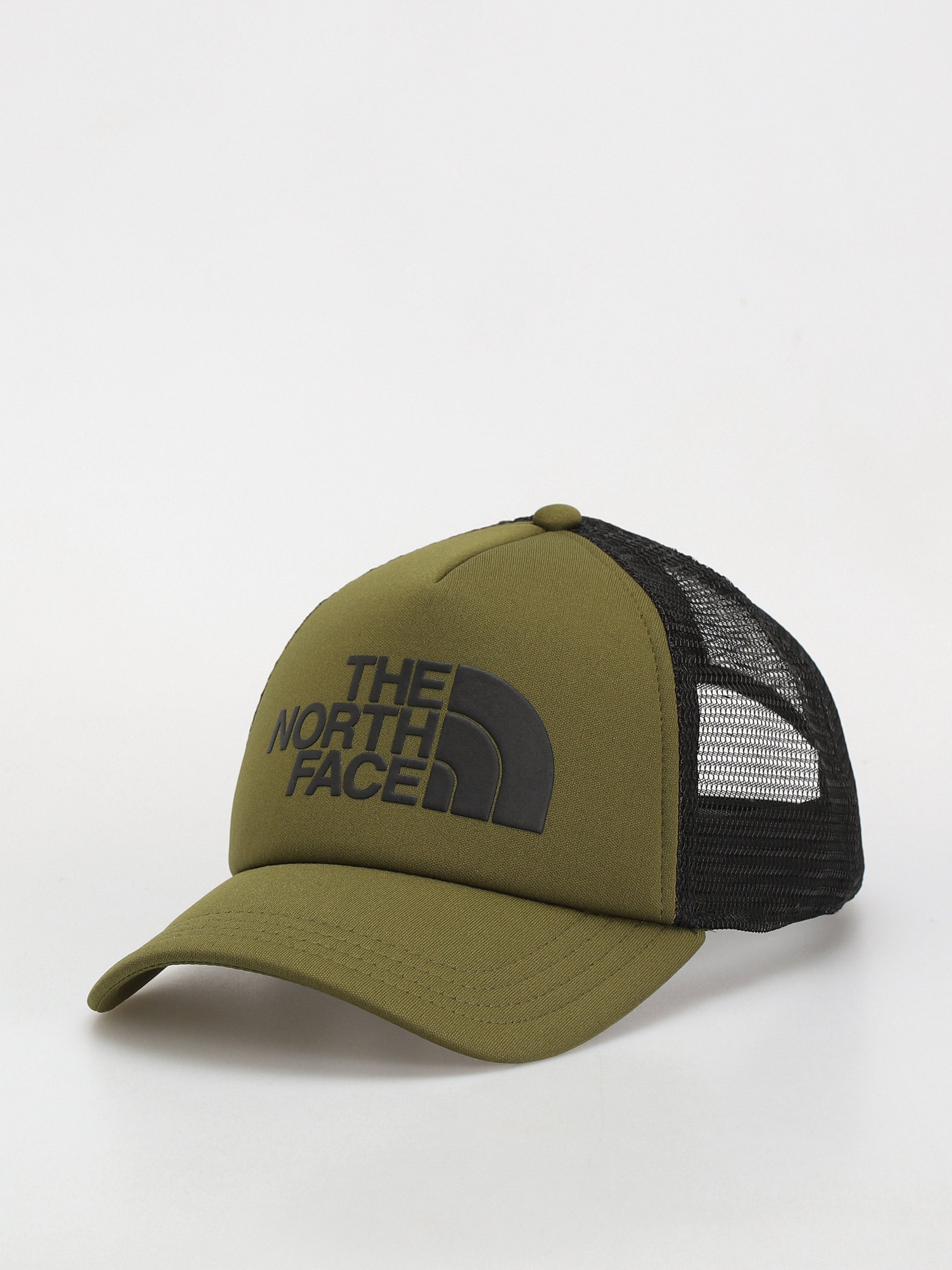 Šiltovka The North Face Tnf Logo Trucker (forest olive/tnf black)