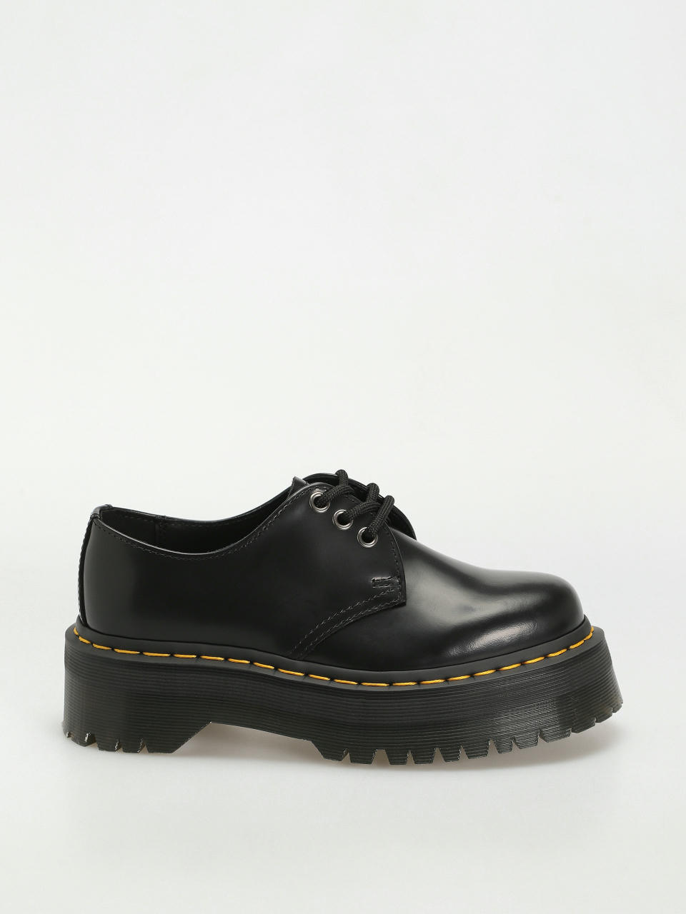 Topánky Dr. Martens 1461 Quad Wmn (polished smooth black)