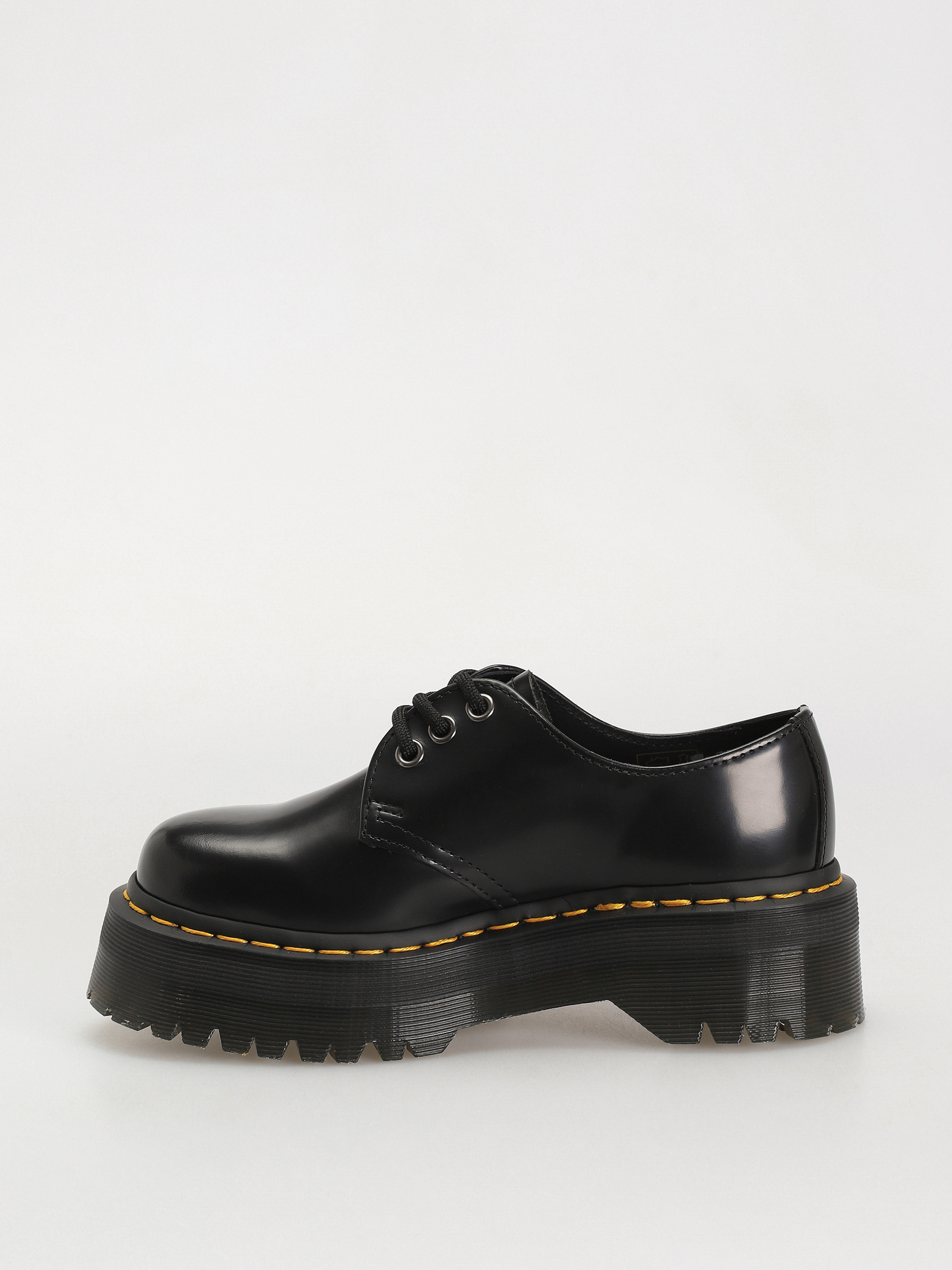 Topánky Dr. Martens 1461 Quad Wmn (polished smooth black)