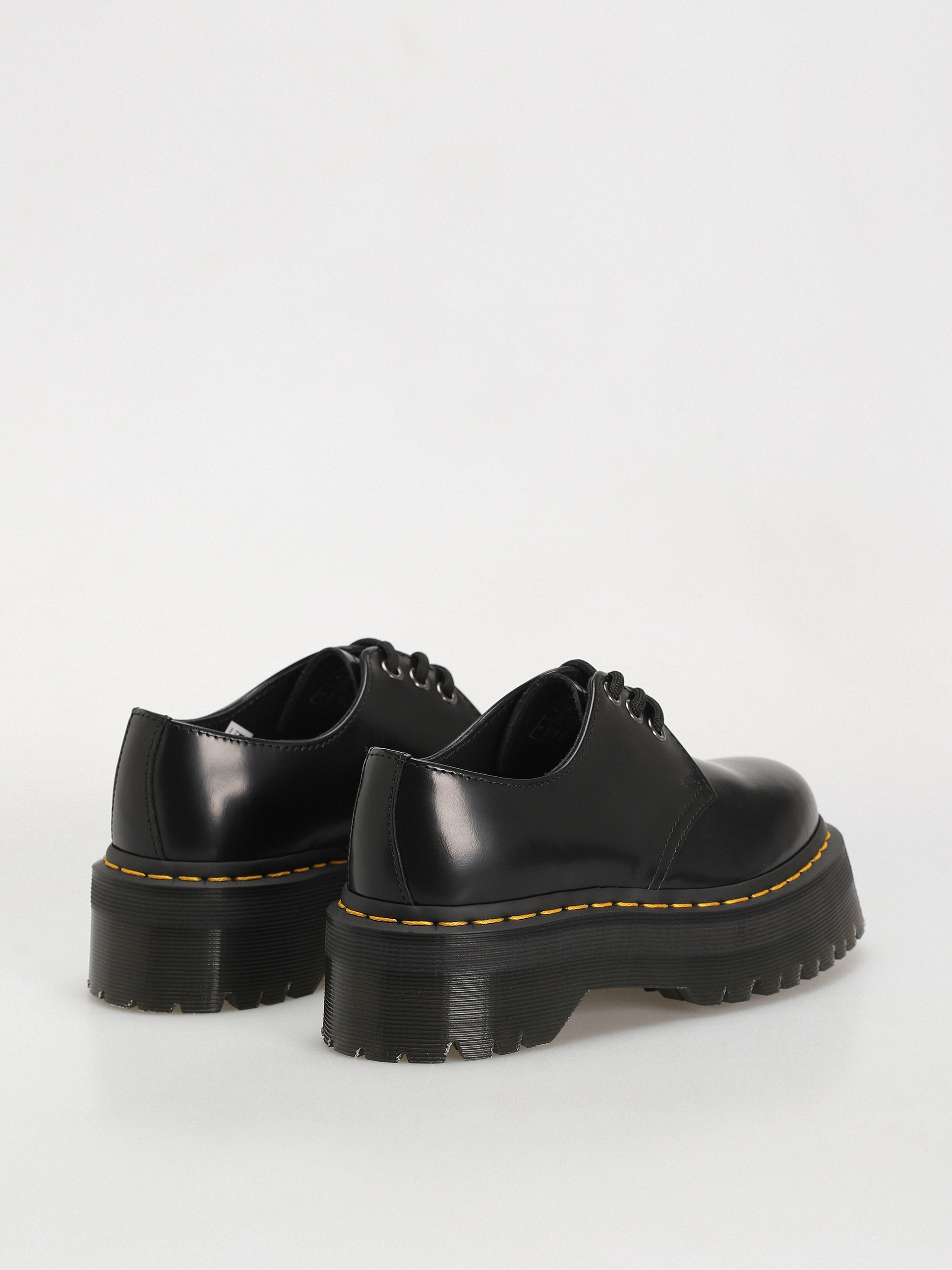Topánky Dr. Martens 1461 Quad Wmn (polished smooth black)