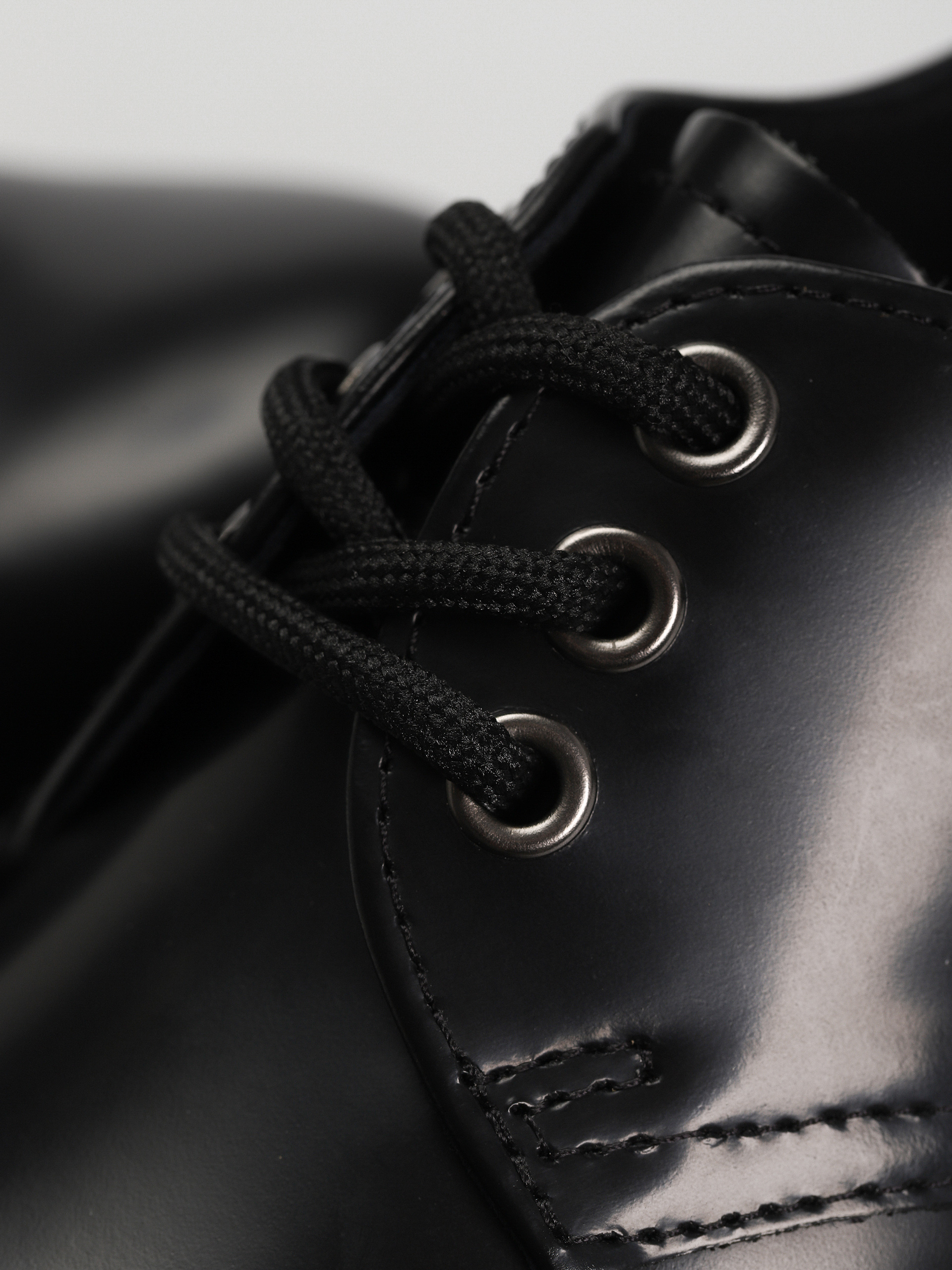 Topánky Dr. Martens 1461 Quad Wmn (polished smooth black)