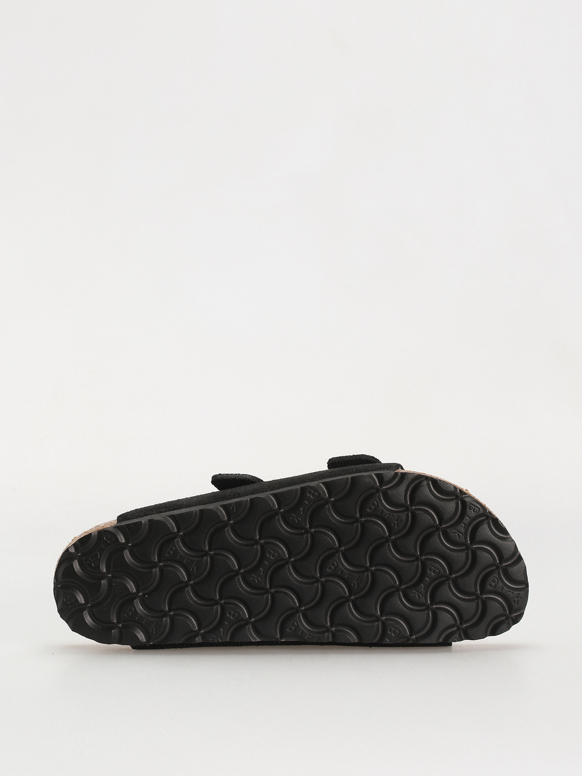 Šľapky Birkenstock Arizona Suede Leather Narrow Wmn (black)