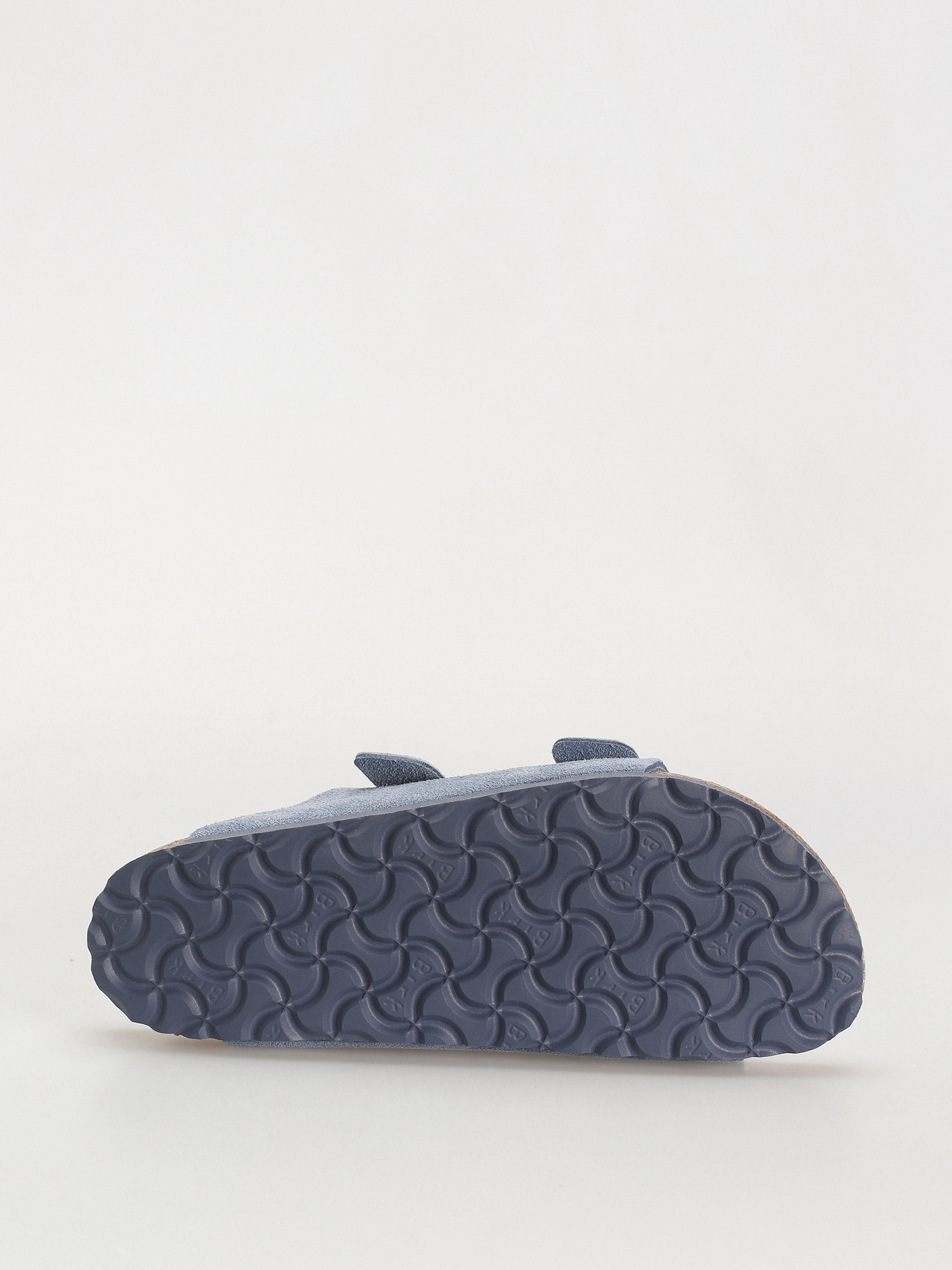 Šľapky Birkenstock Arizona Suede Leather Narrow Wmn (elemental blue)