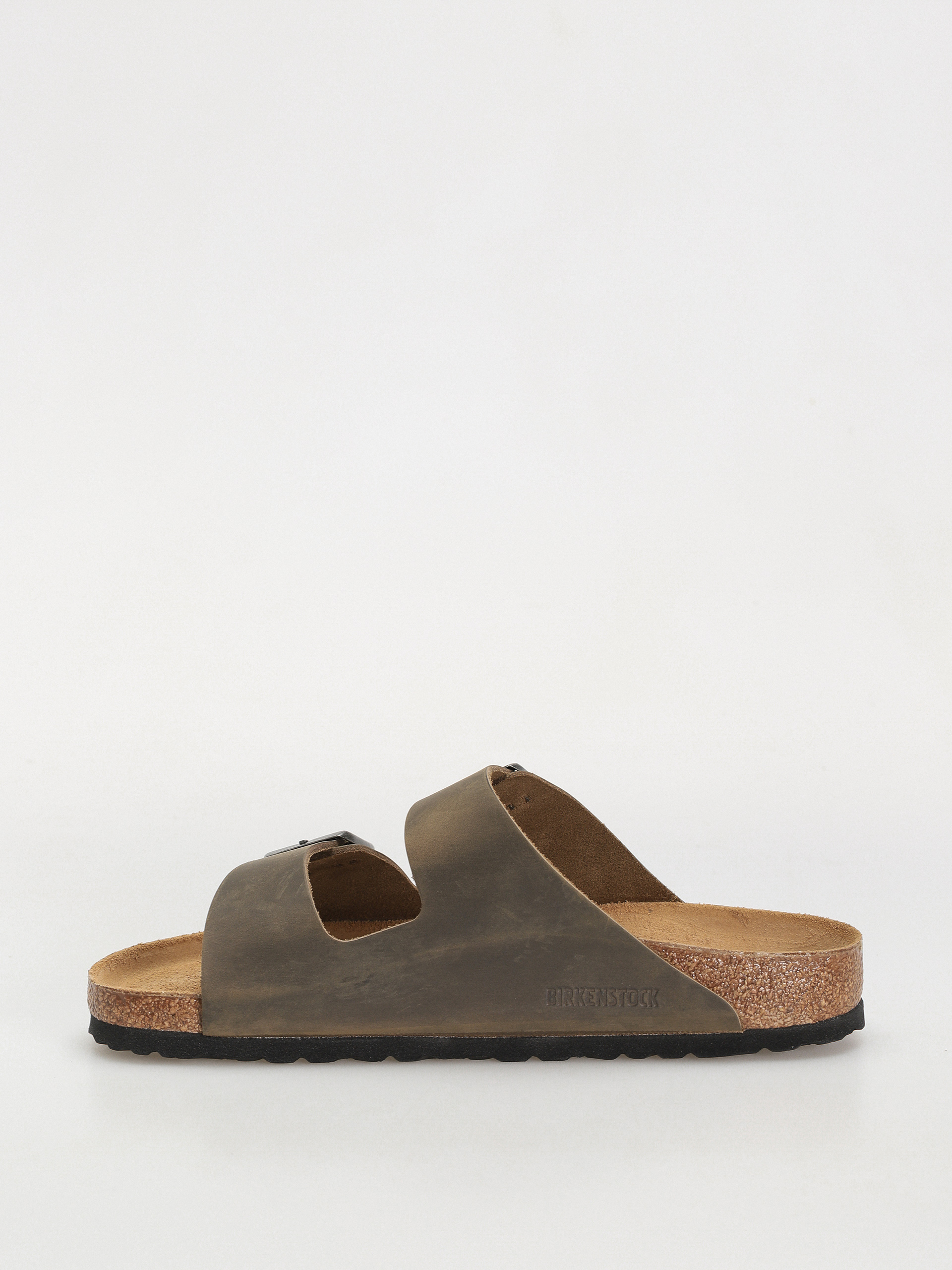 Šľapky Birkenstock Arizona Oiled Leather Regular (faded khaki)