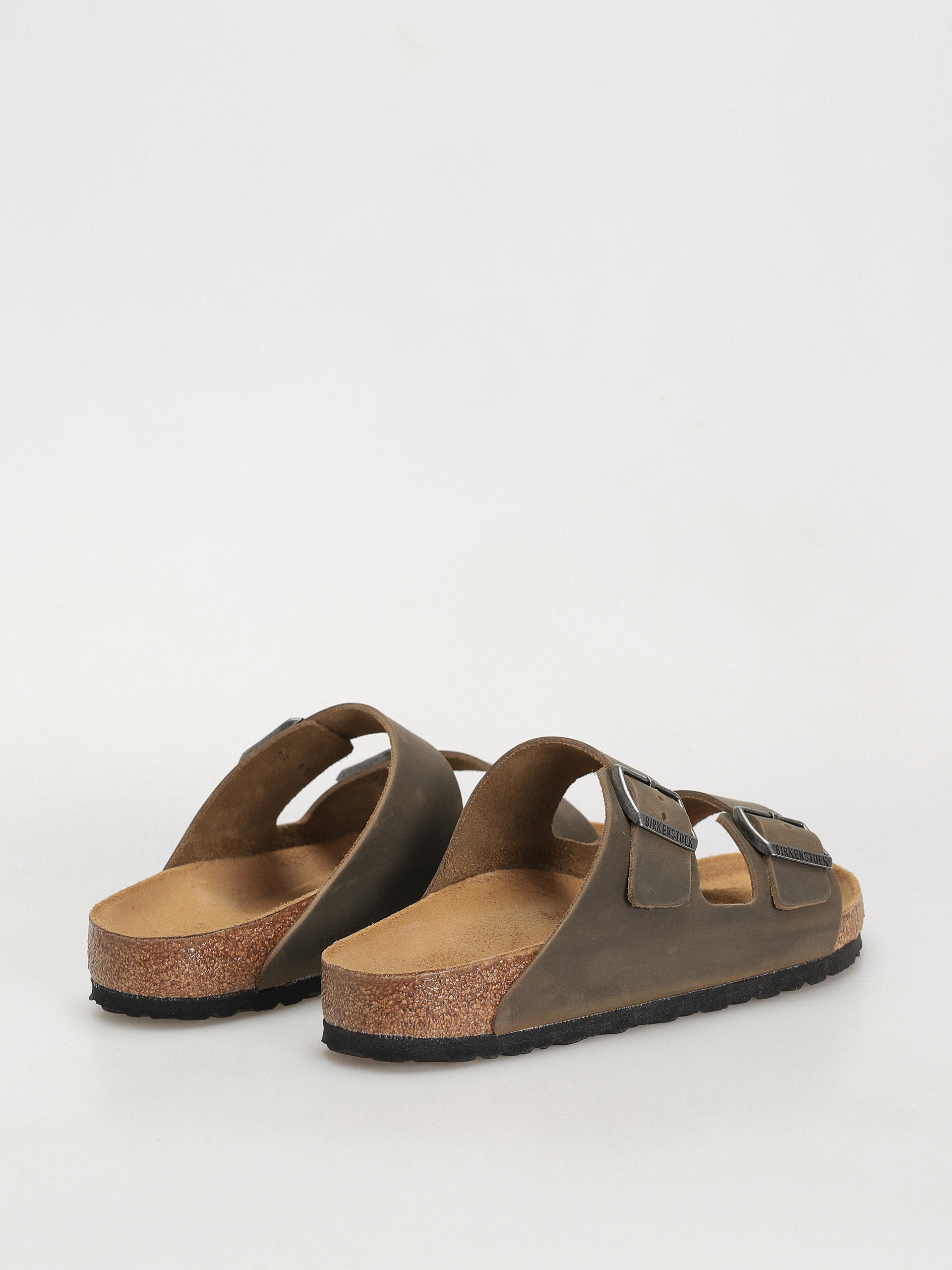 Šľapky Birkenstock Arizona Oiled Leather Regular (faded khaki)