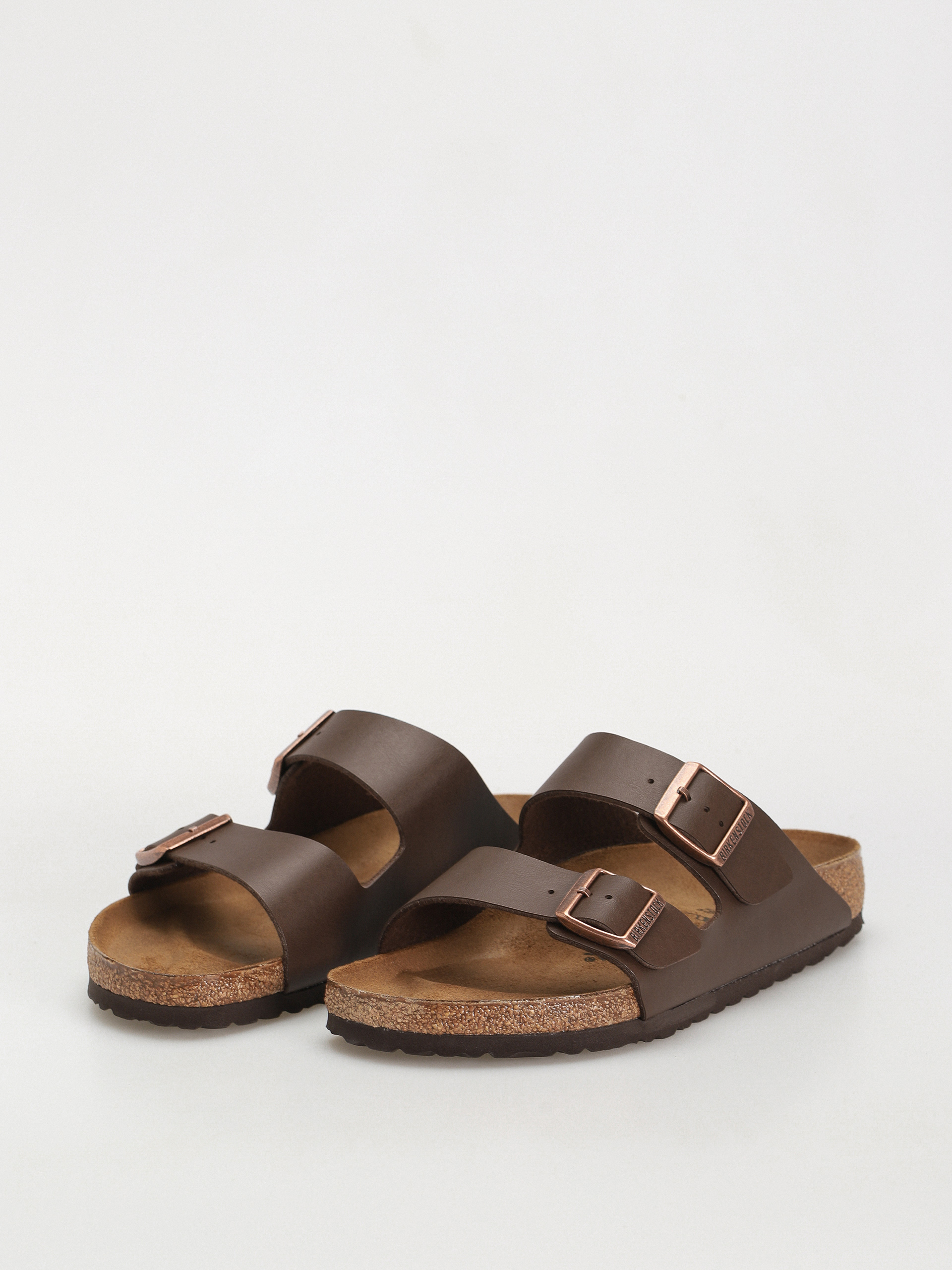 Šľapky Birkenstock Arizona Birko Flor Regular (dark brown)