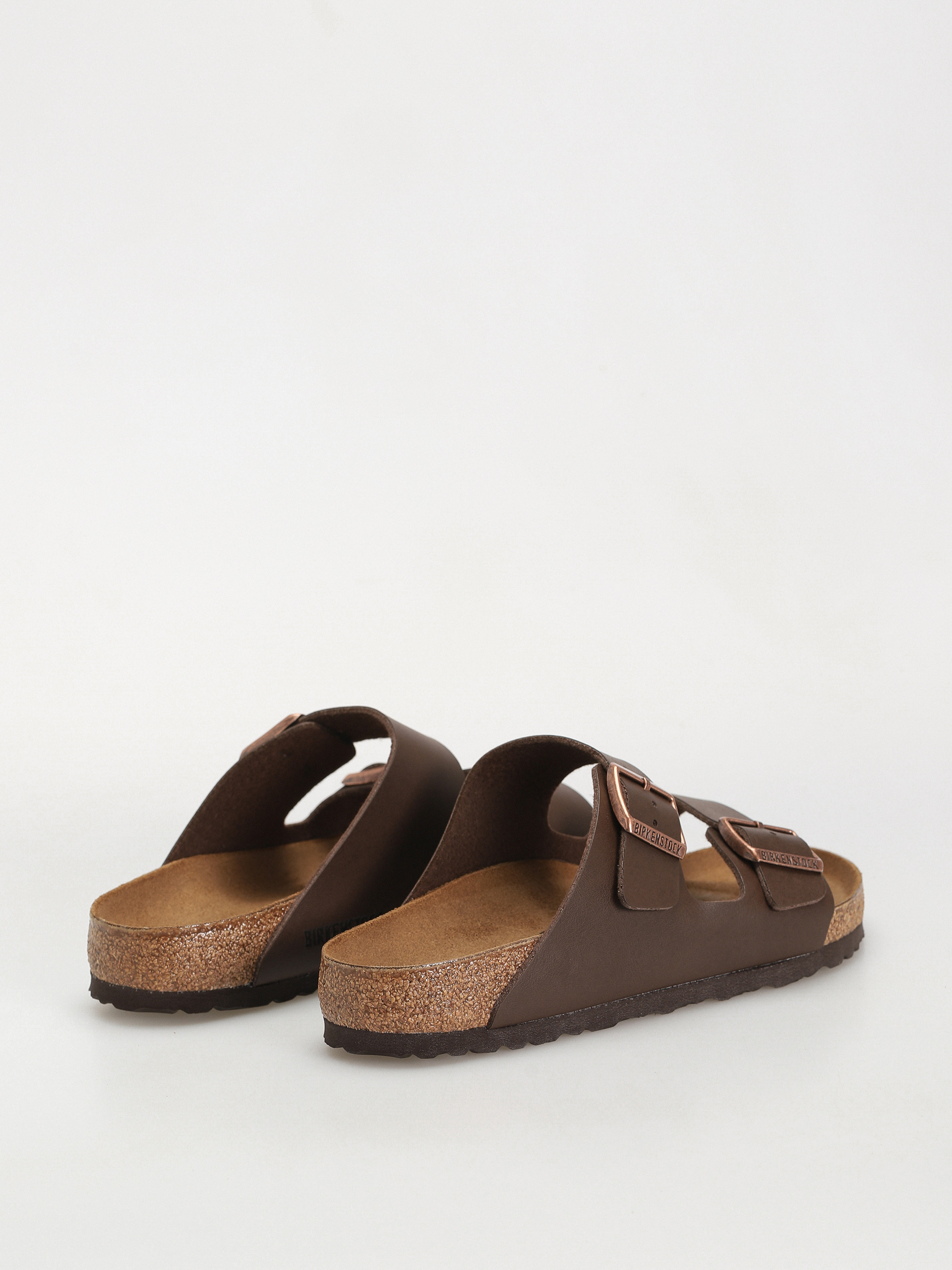 Šľapky Birkenstock Arizona Birko Flor Regular (dark brown)