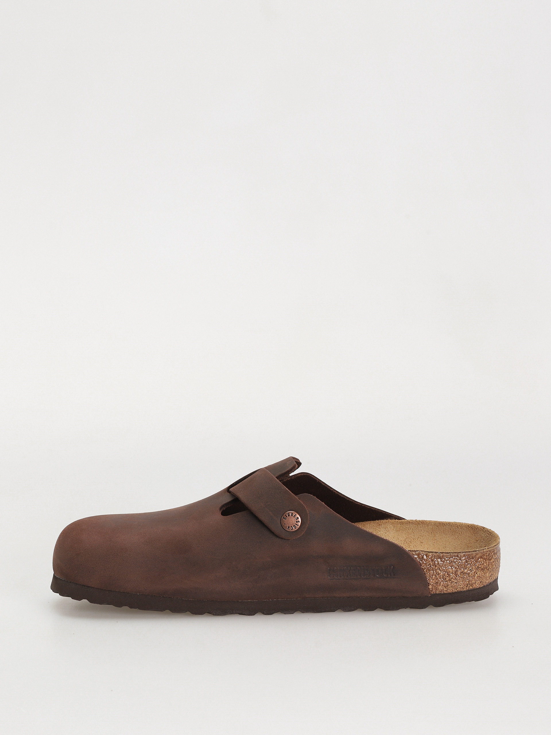 Šľapky Birkenstock Boston Oiled Leather Regular (habana)