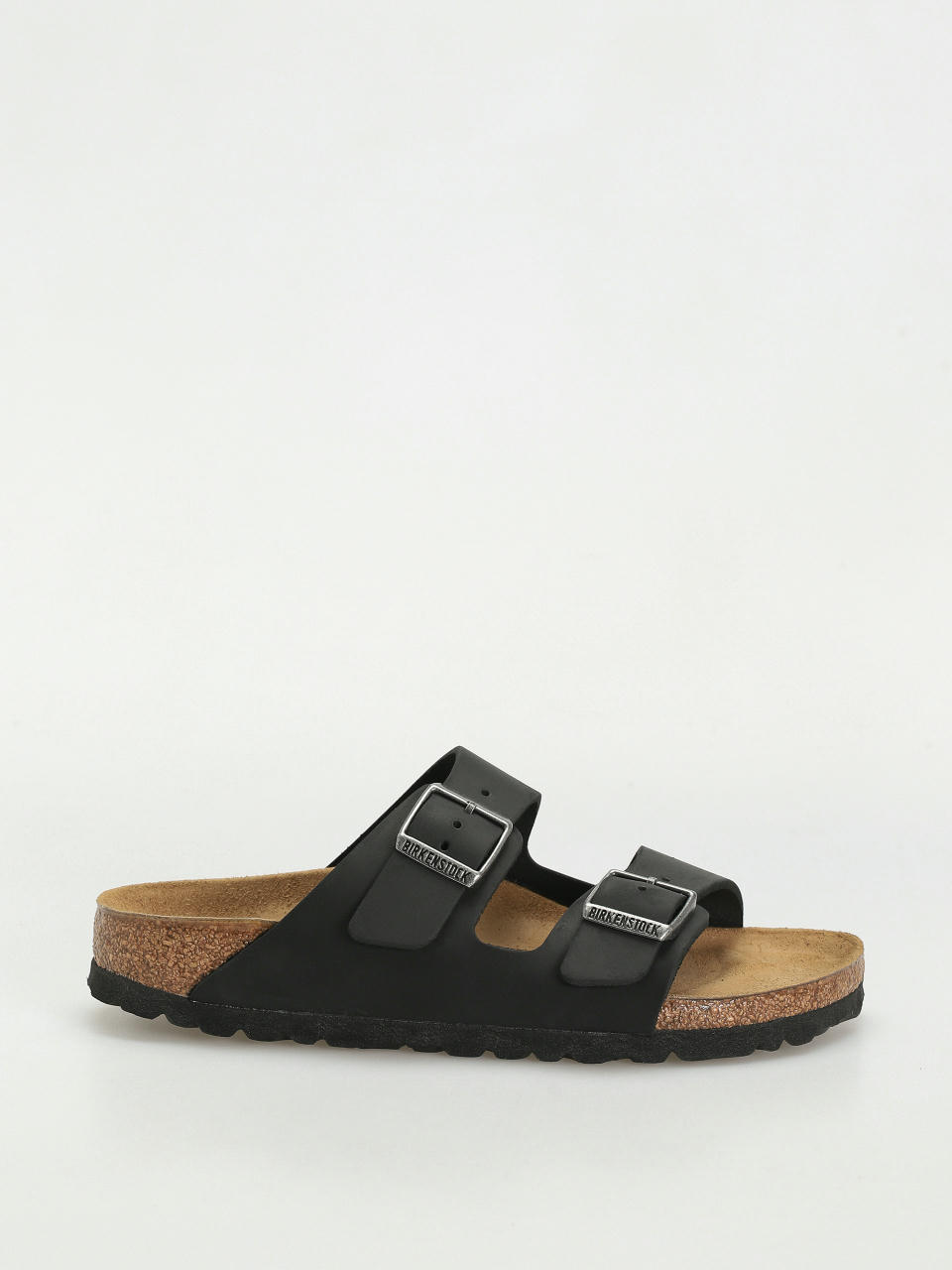 Šľapky Birkenstock Arizona Oiled Leather Narrow Wmn (black)