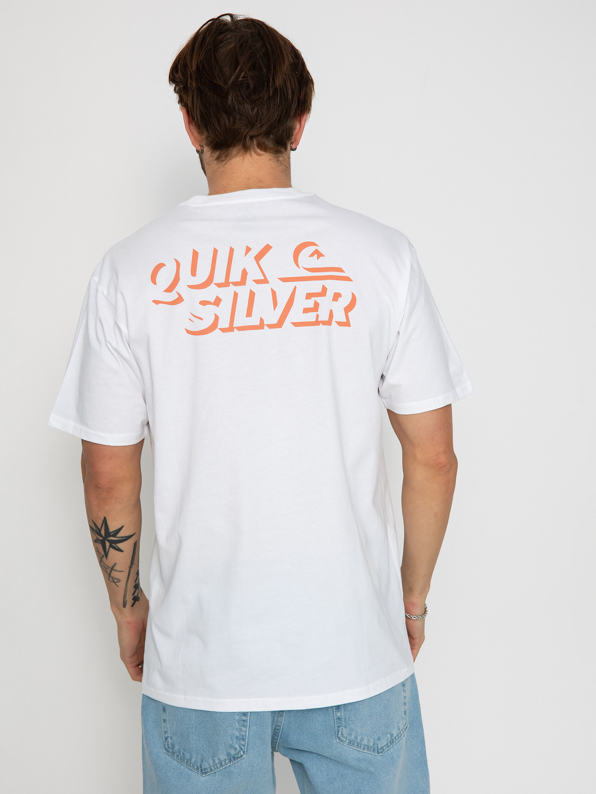 Tričko Quiksilver Shadow Knock (white)