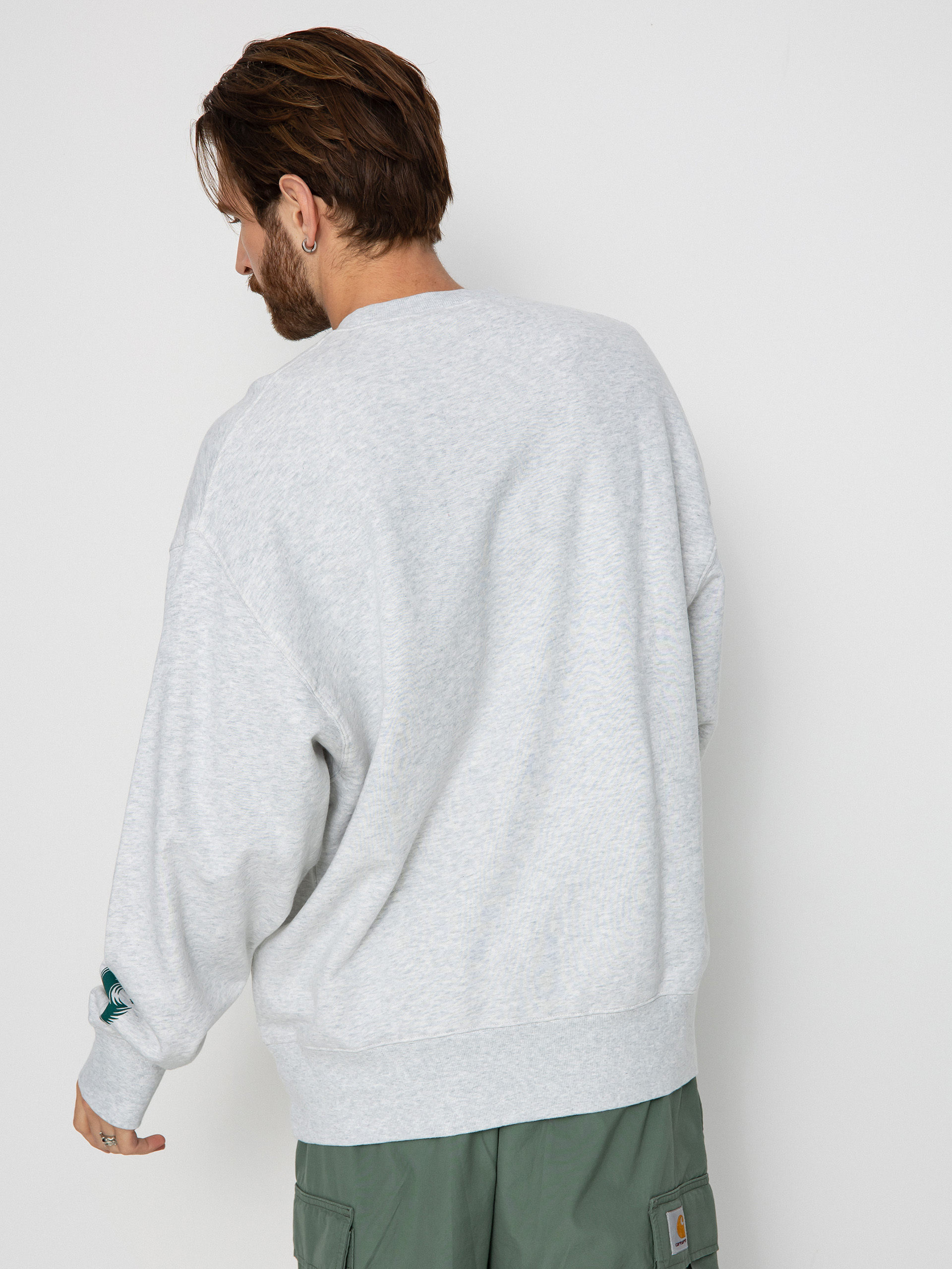 Mikina Carhartt WIP Mist (ash heather/chervil)
