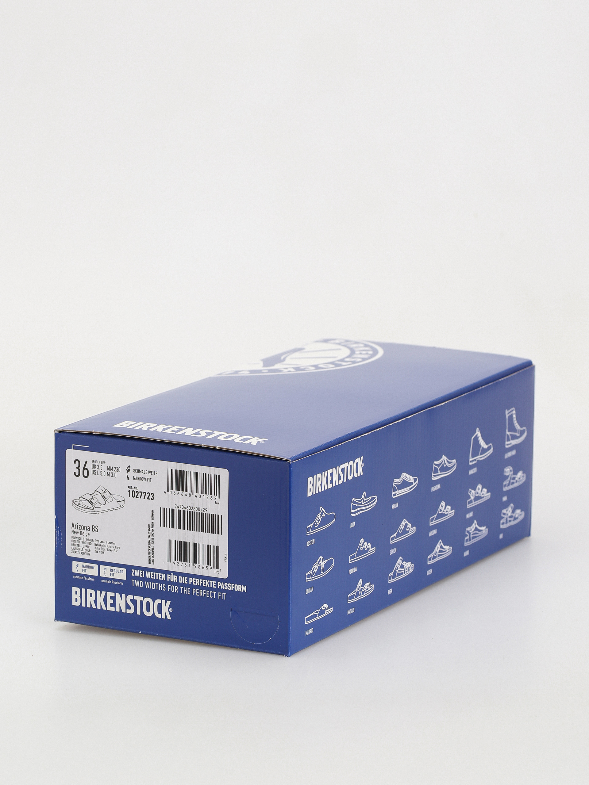 Šľapky Birkenstock Arizona Birko Flor Narrow Wmn (nude)