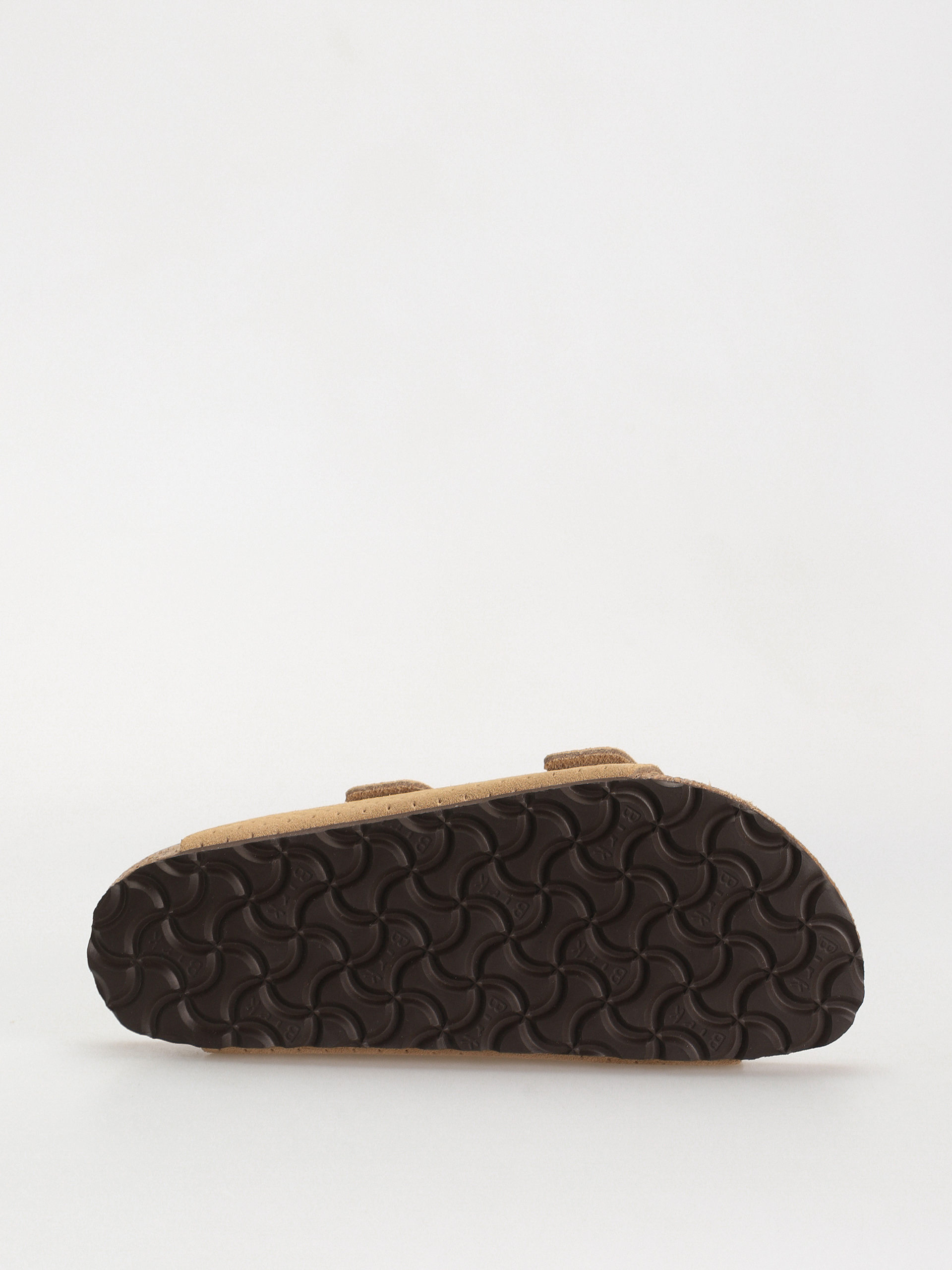 Šľapky Birkenstock Arizona Suede Embossed Narrow Wmn (emboss dots new beige)